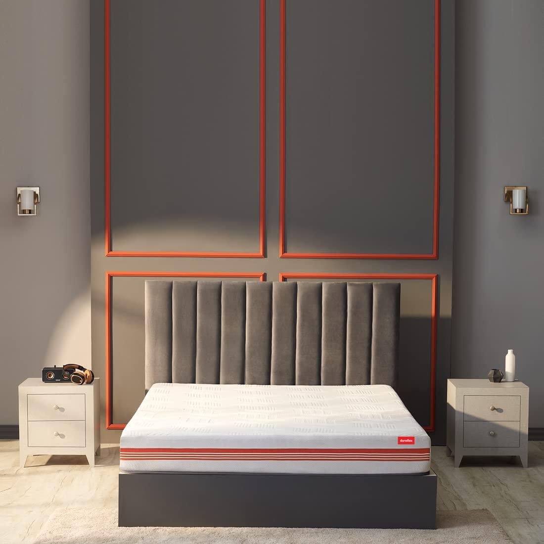 Quboid 3 Zoned NRG Layer Medium Firm Qube Cell Mattress with Zero Motion Transfer (75 x 70 in, 8 Inches)