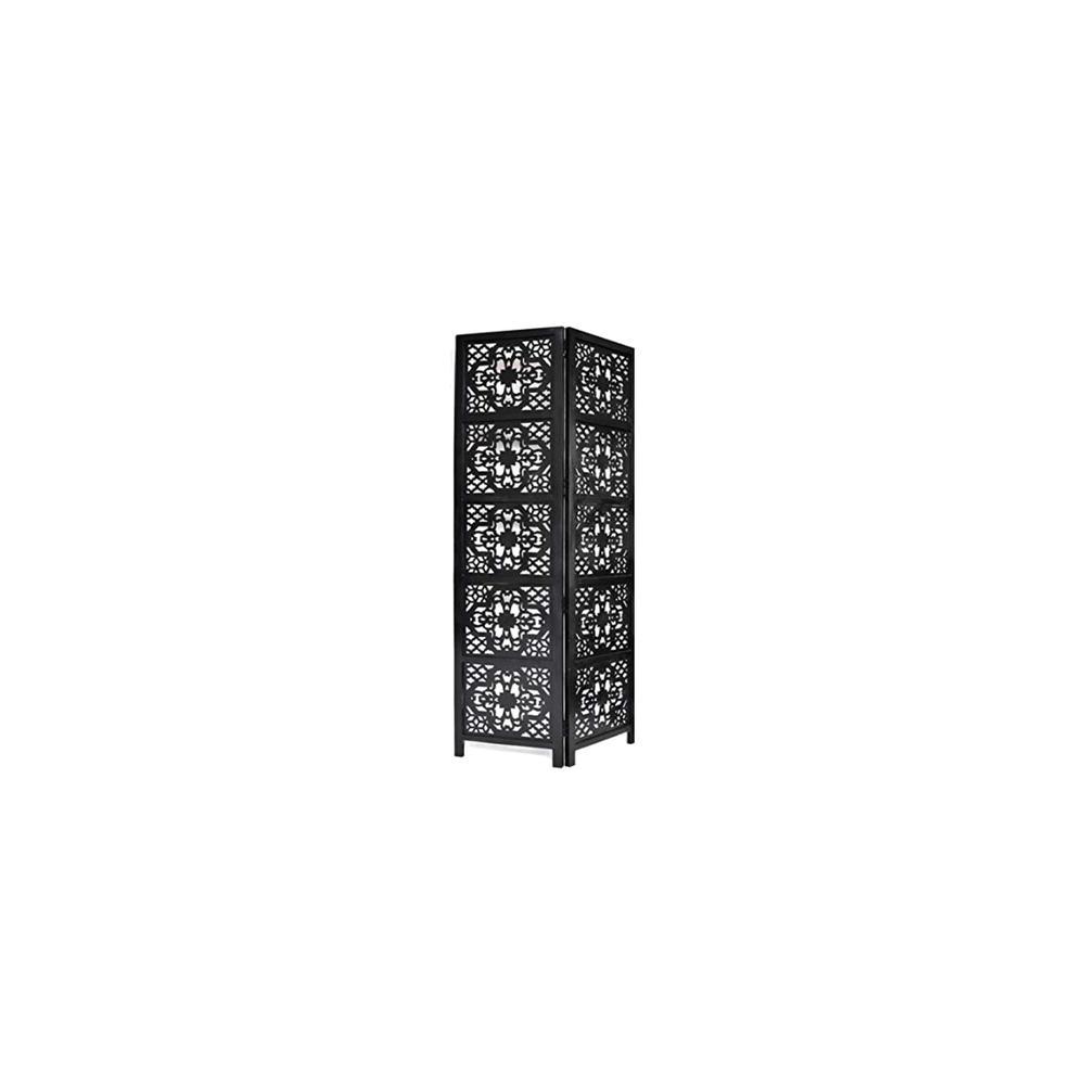 Daffy Solid Wood 4 Panel Room Divider