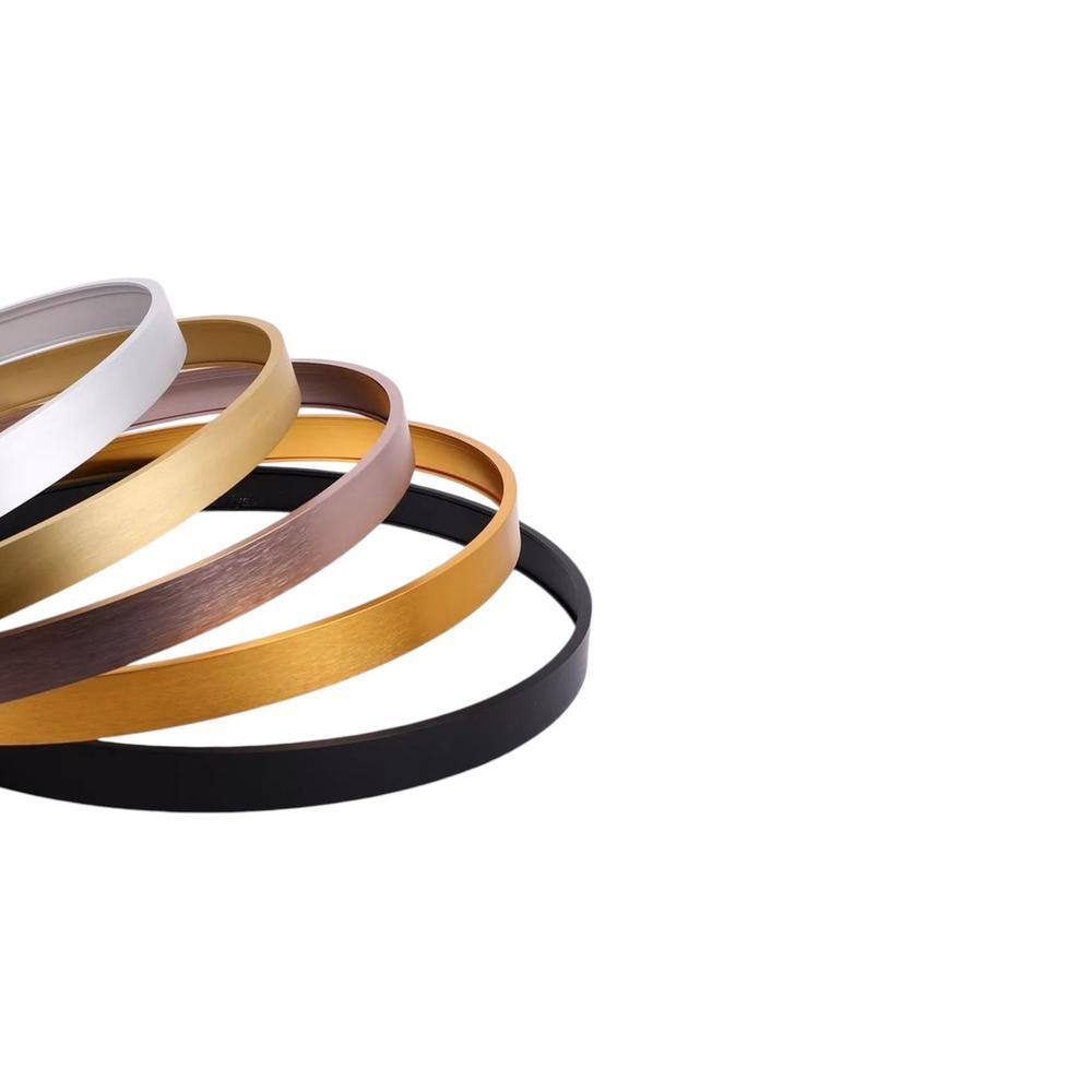 Aluminium Circle Decorative wall mirror by elegant arts and frames (Mirror size 800 mm)