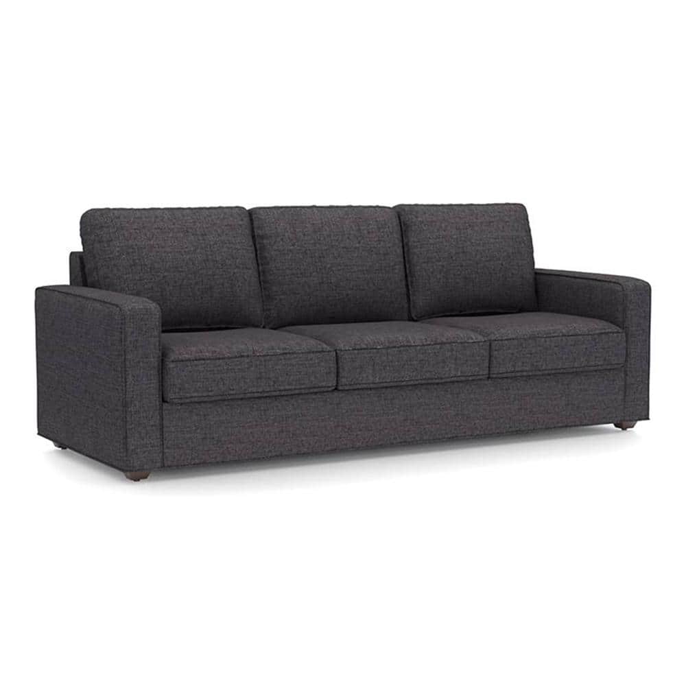 Apollo Sofa Set (Colour : Steel Grey, Cushion : Soft, Back Type : Regular, Seater : 3+1+1)