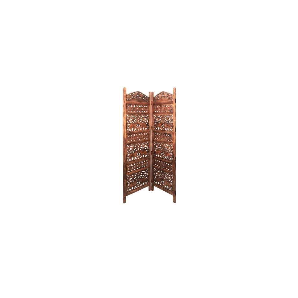 Laurentine Solid Wood 4 Panel Room Divider