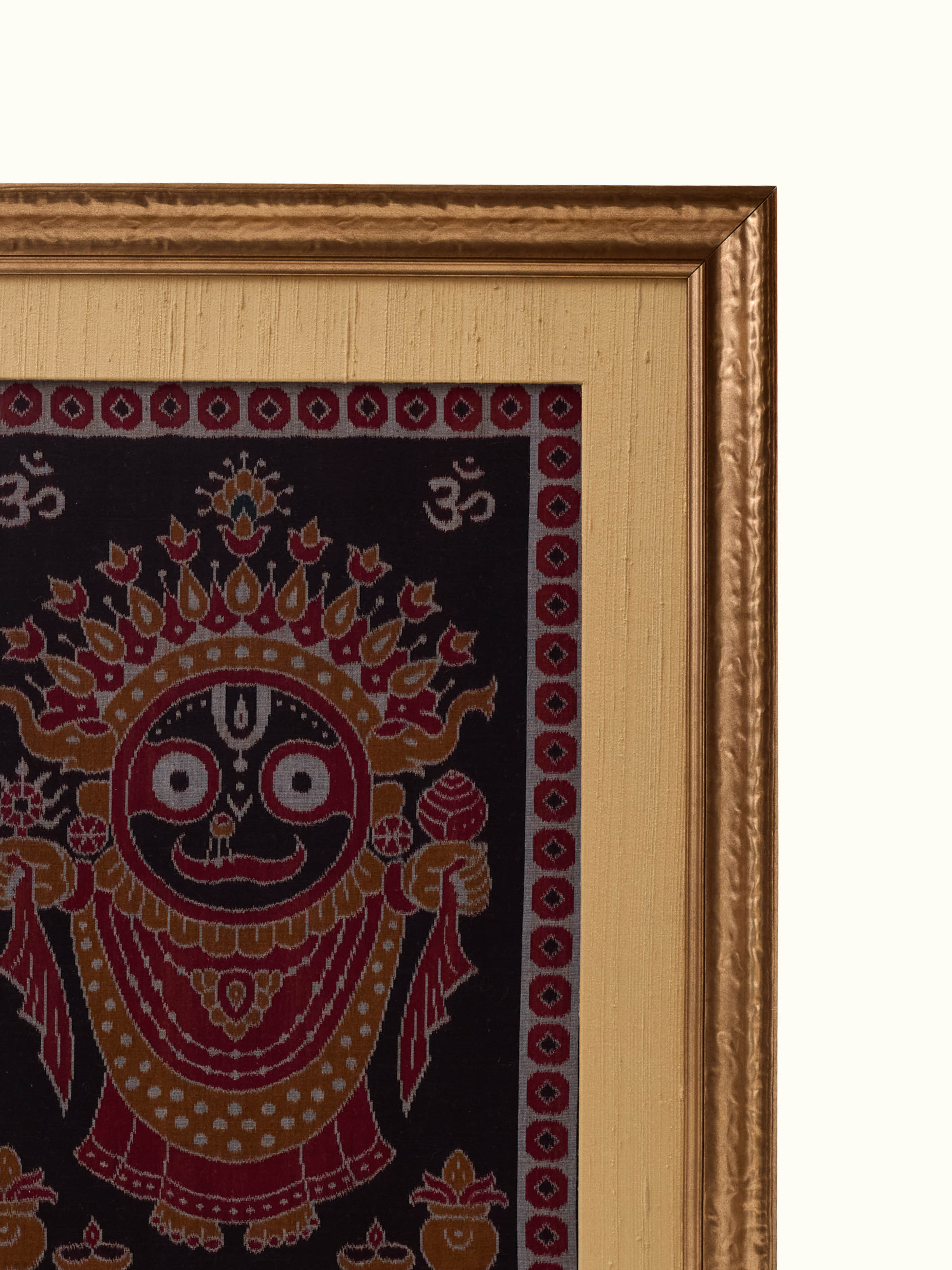 Jagannath Ikat Silk Wall Hanging