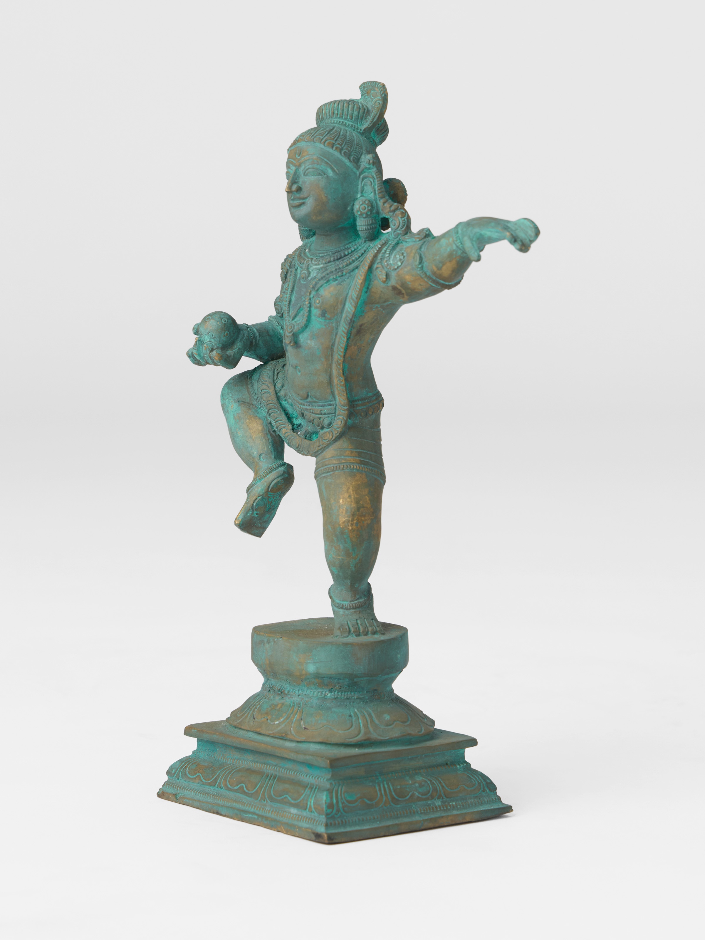 Bronze Cast Butter Krishna Idol