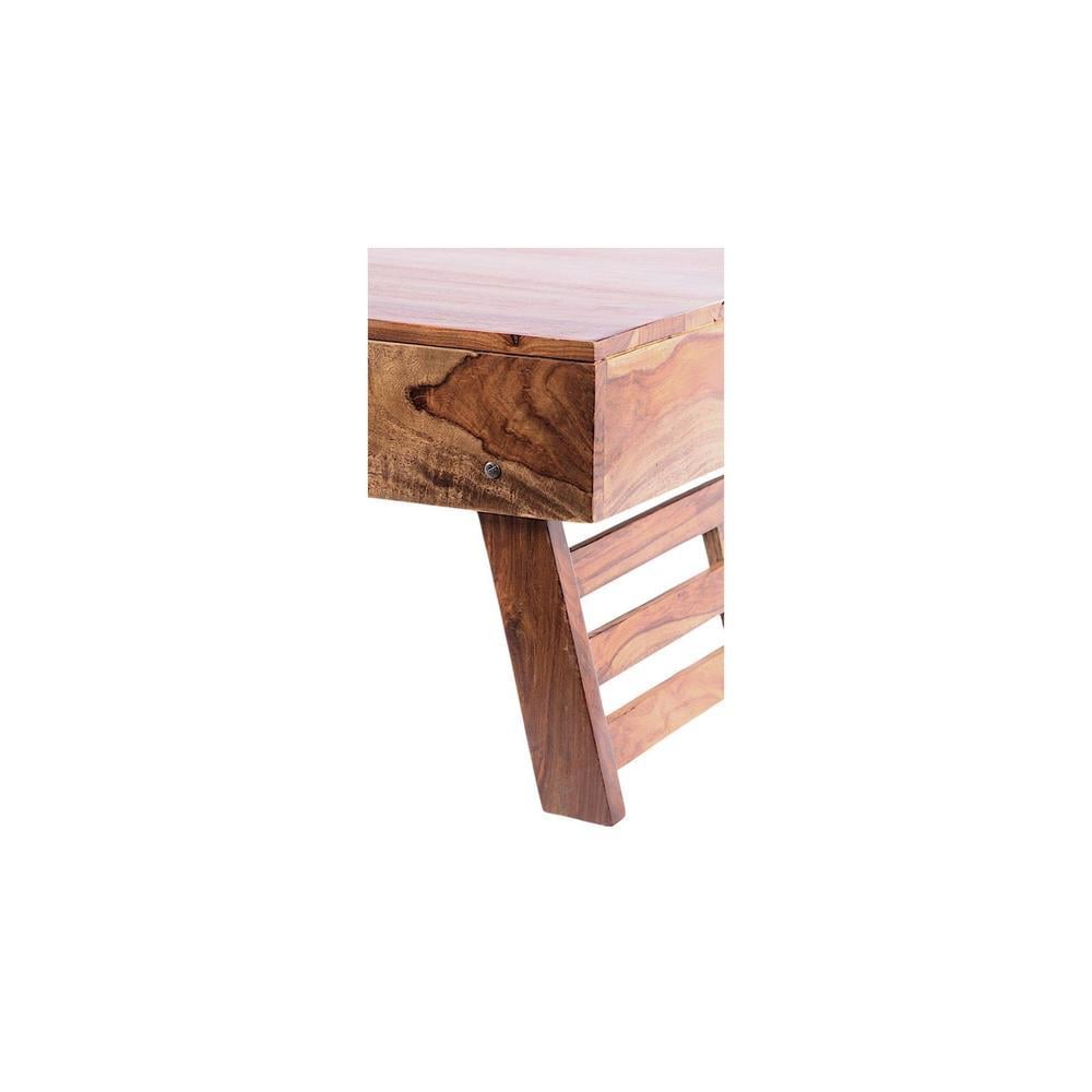 Bradford Sheesham Wood Coffee Table In Teak Finish