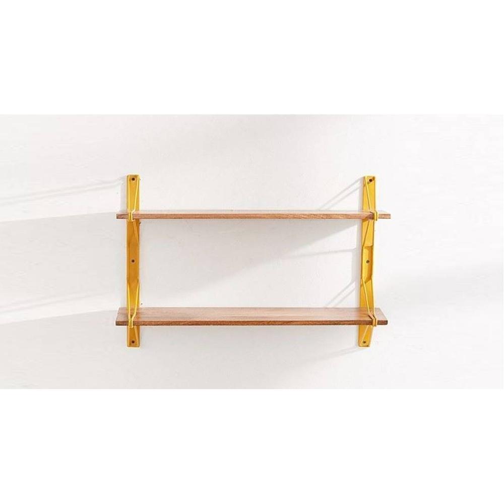 WOODENMOOD Rectangular Wall Rack