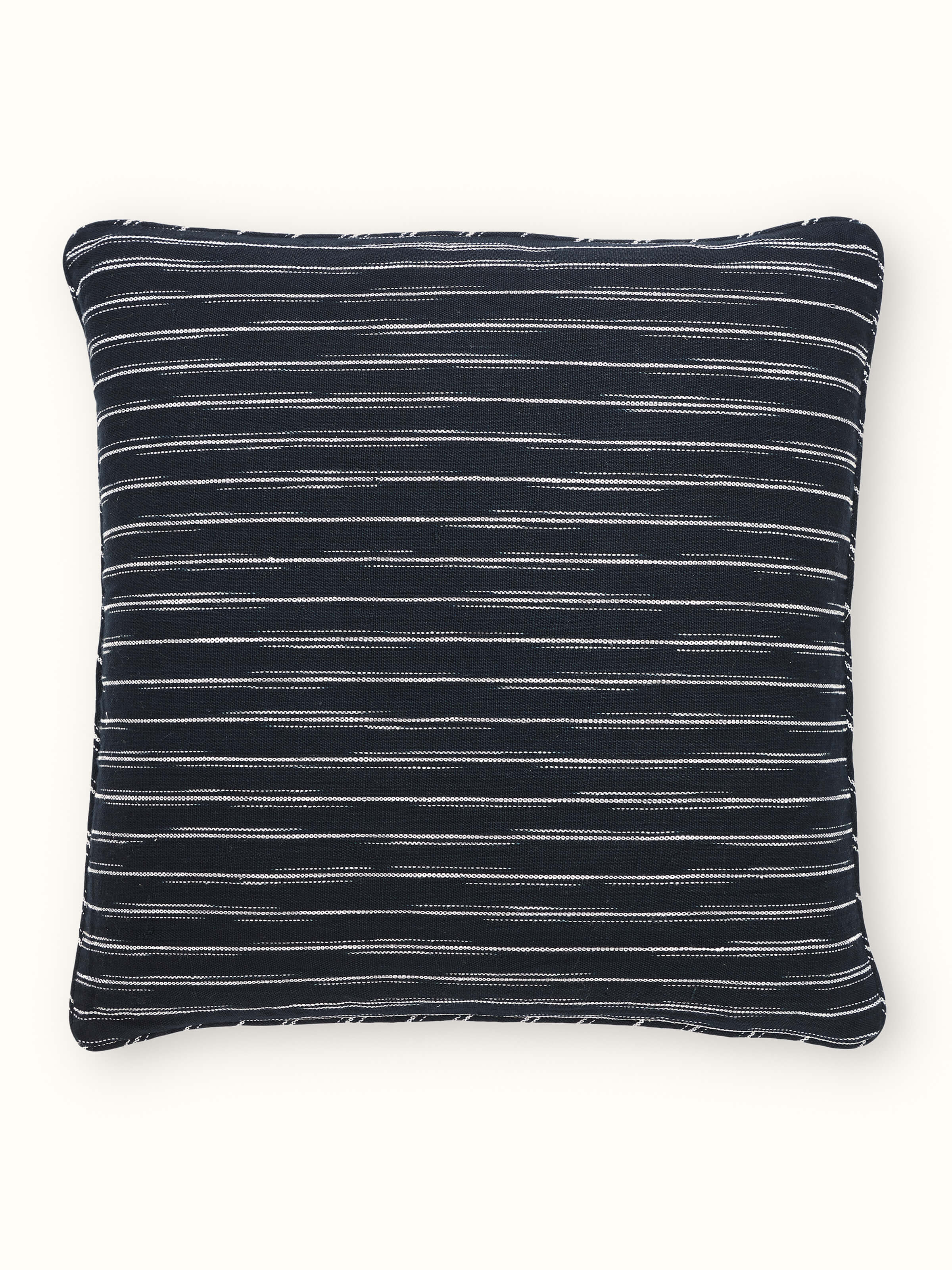 Krsna Black Cotton Handloom Cushion Cover