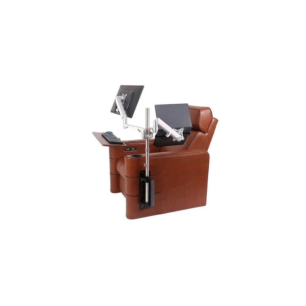 Zuum Solid Wood One Seater Motorized Recliner in Brown Colour