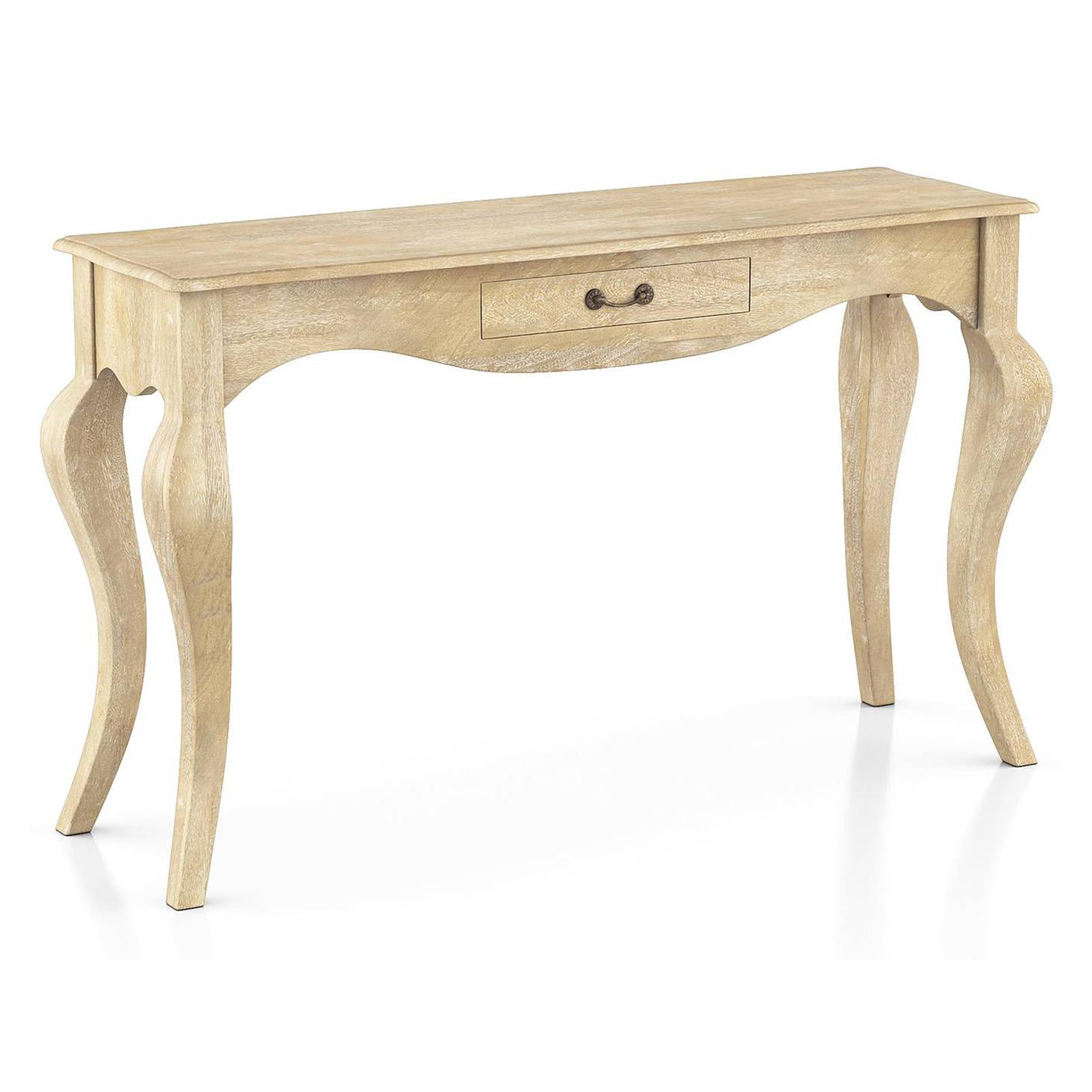 Helena Solid Wood Console Table in Finish