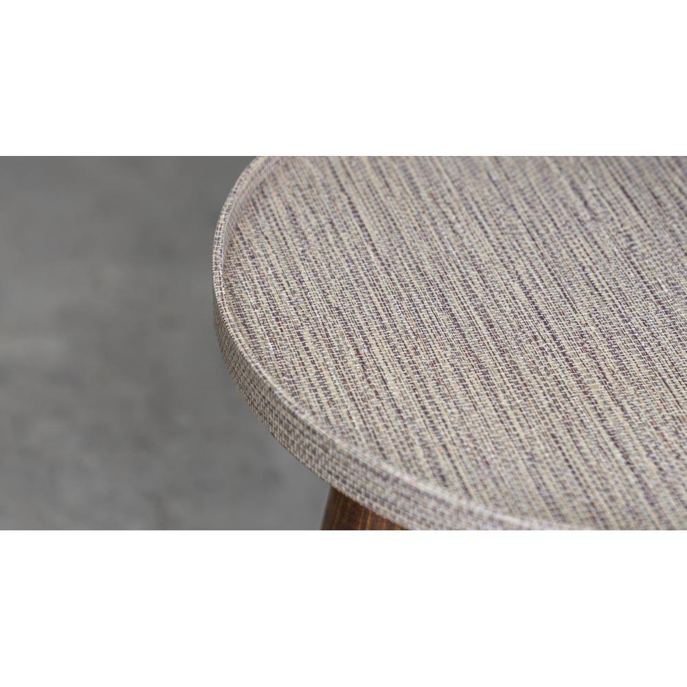Weave Round Nesting Tables with Wooden Legs, Side Tables, Wooden Tables, Living Room Decor by A Tiny Mistake