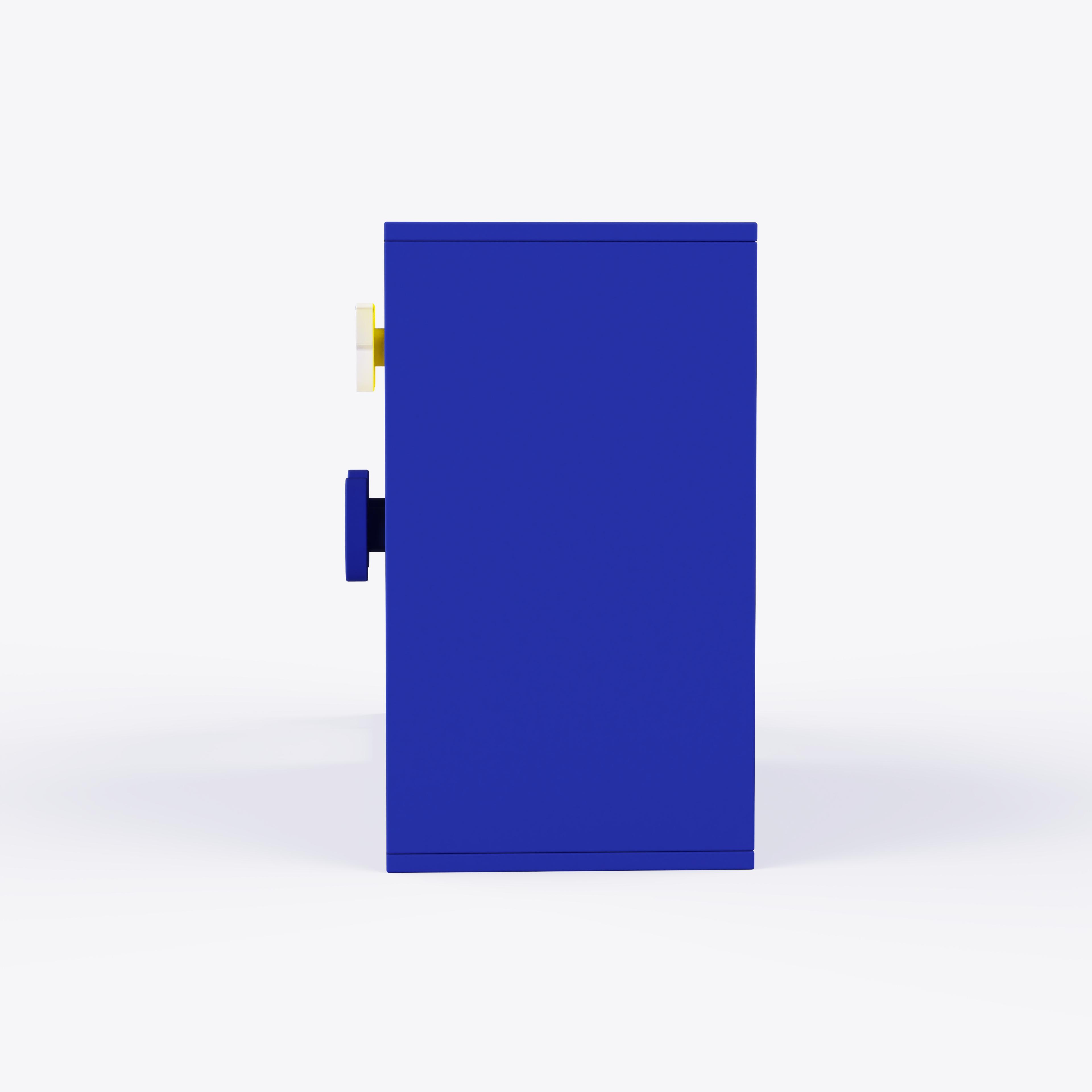 Big Nino Storage Unit In Electric Blue Colour