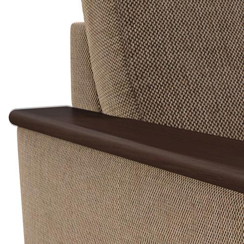Corby Premium 2 Seater Fabric Sofa in Mist Brown Colour