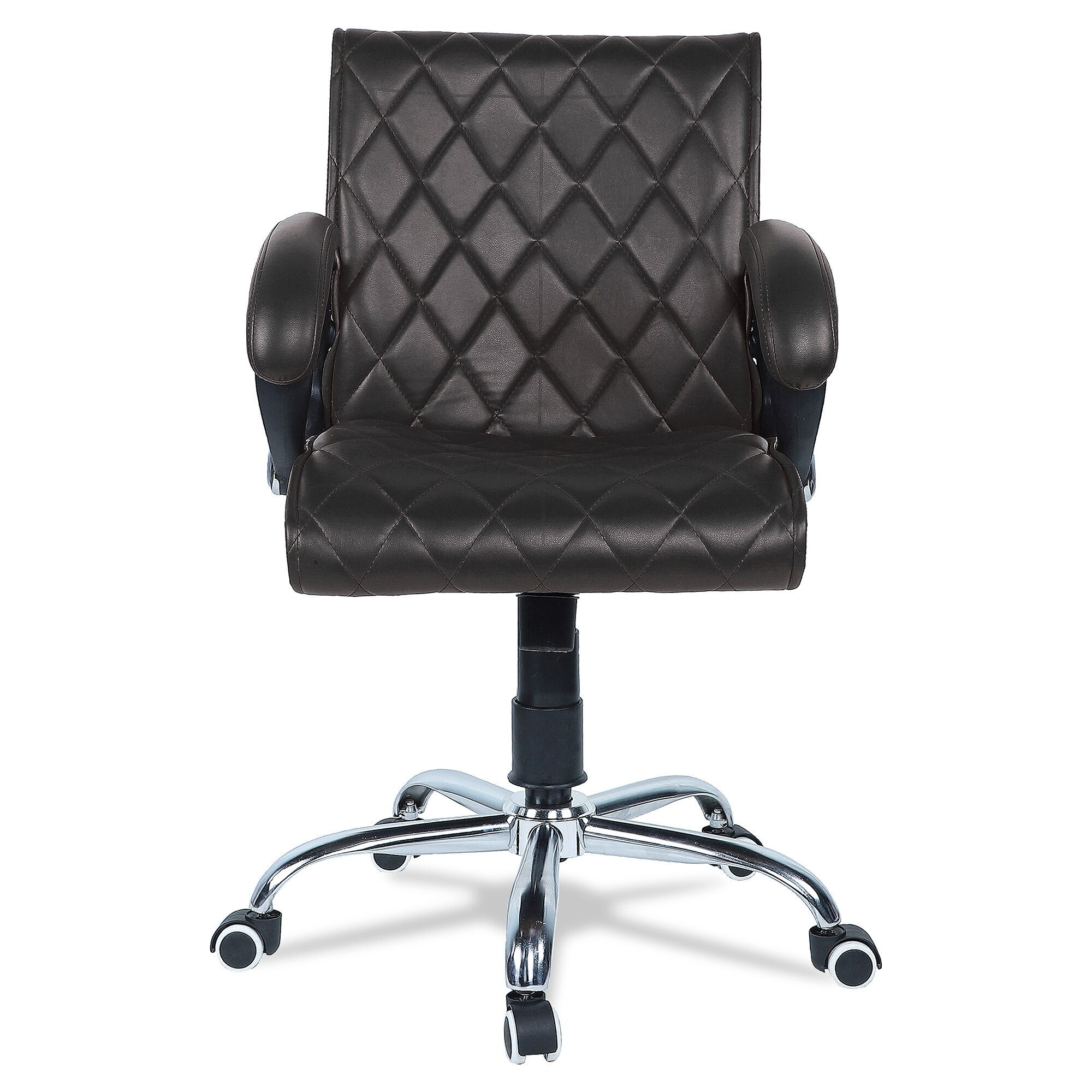 Vooilea Mid Back Executive Chair in Black Colour