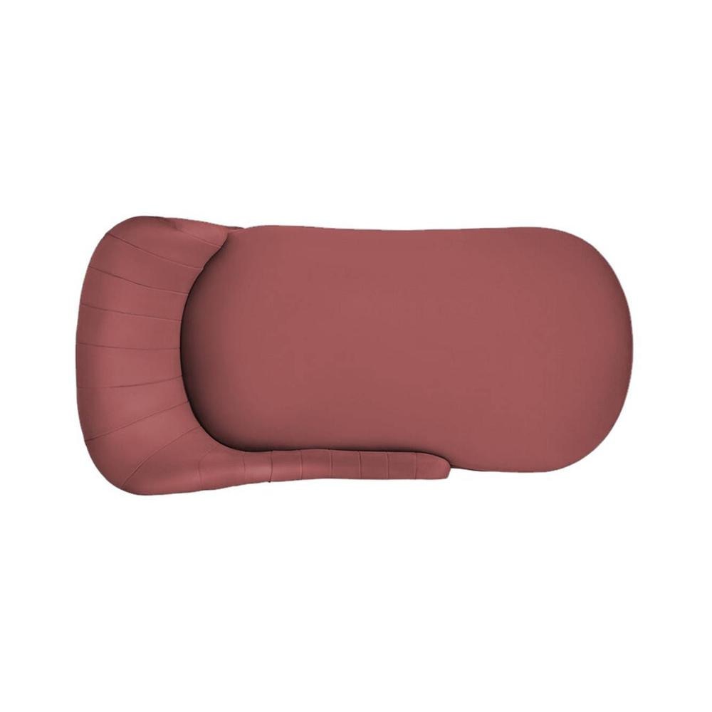 Henz Velvet Chaise Launger in Pink Colour