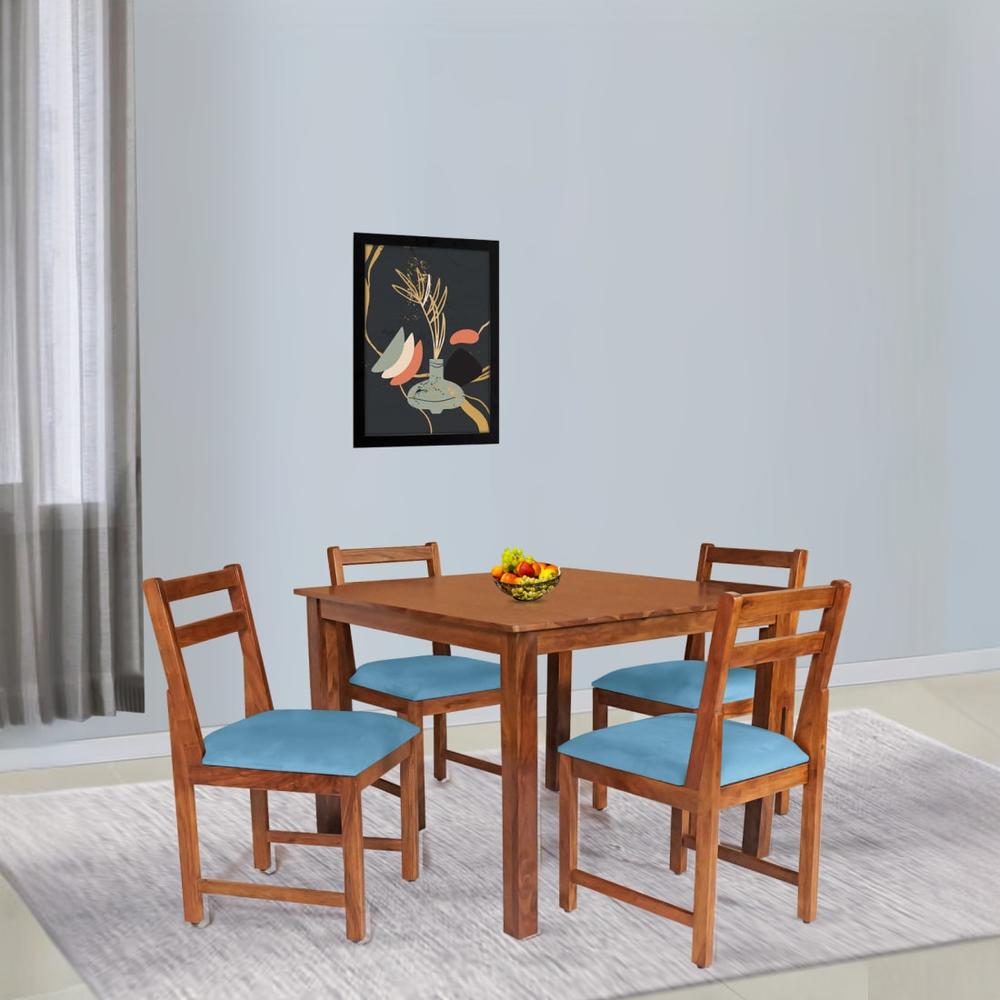 khalifa solid wood  4 seater Dining table in  Provincial Teak