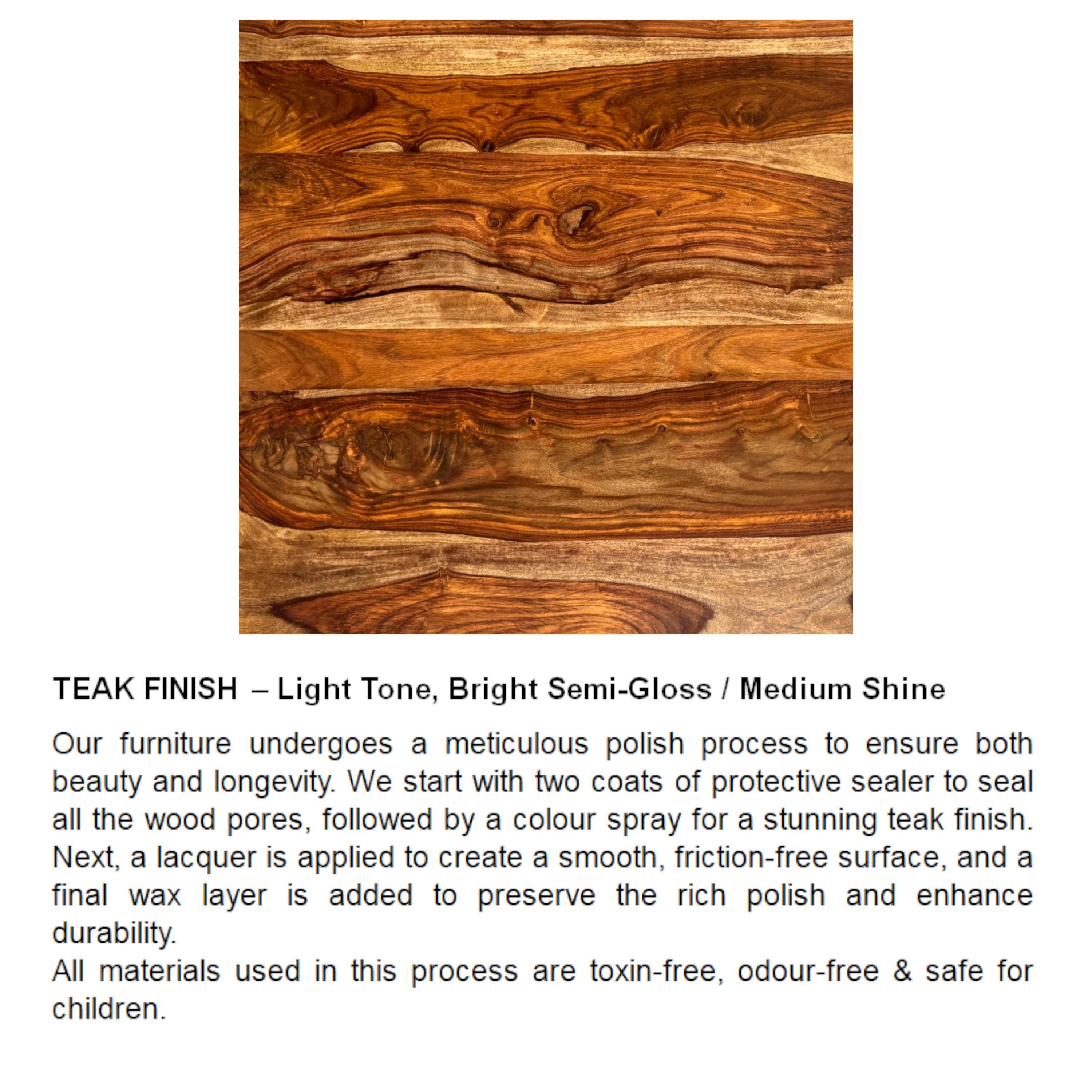 Harvey Side Table - Teak Finish