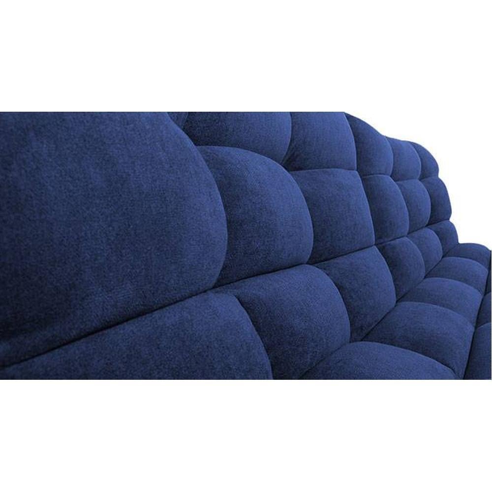 Bonnes 3 Seater Sofa Cum Bed In Navy Blue Color