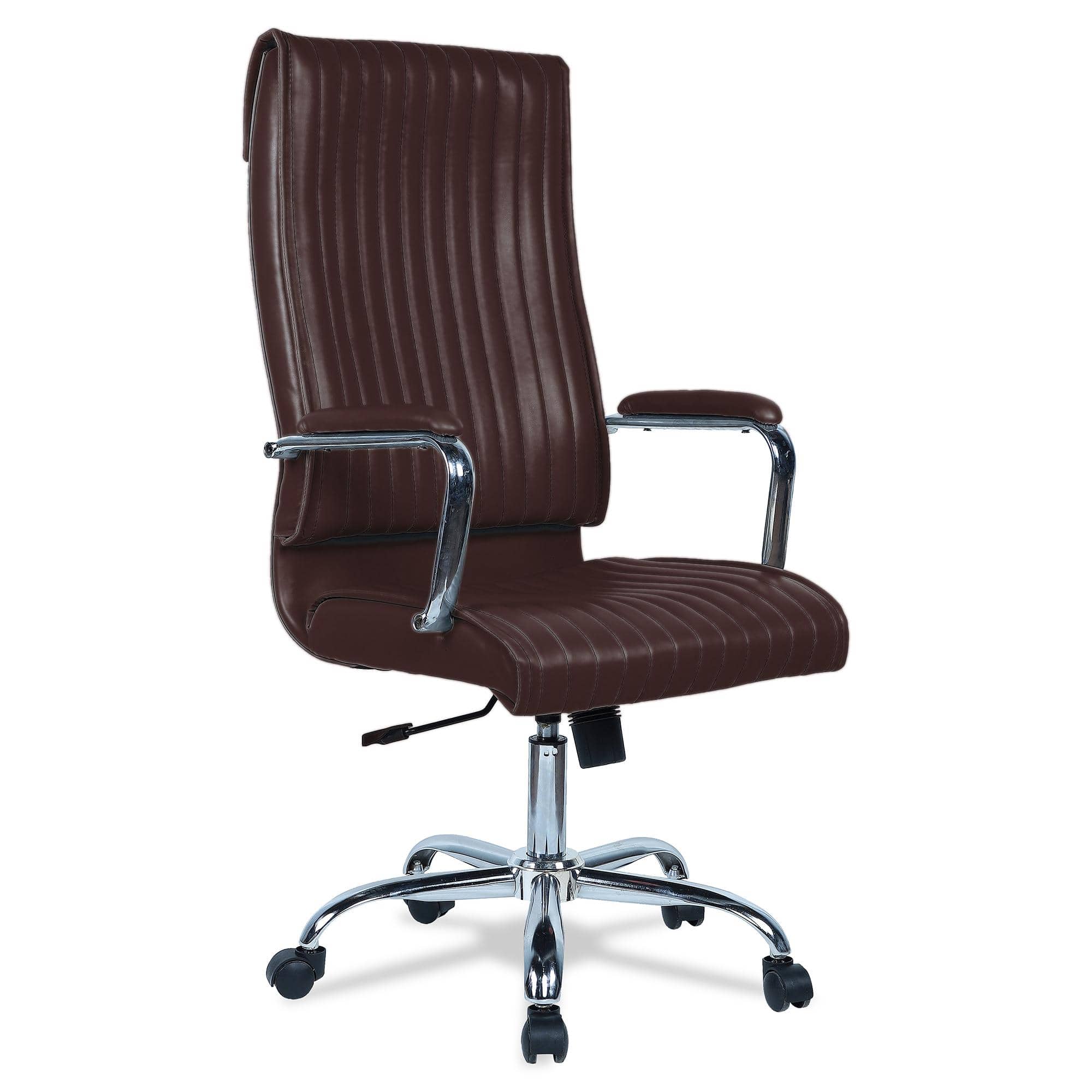 Leanoxa High Back Executive Chair in Brown Colour