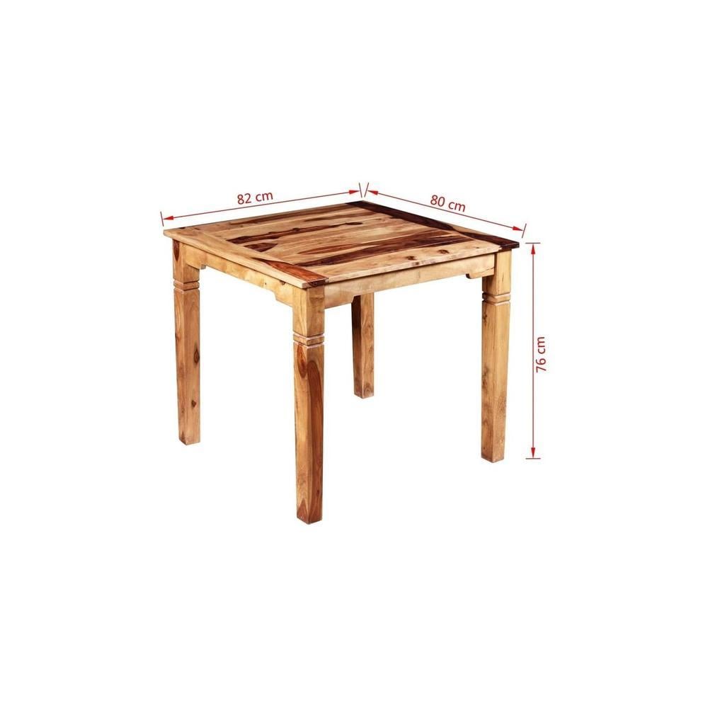 Donald 4 Solid Wood Dining Table