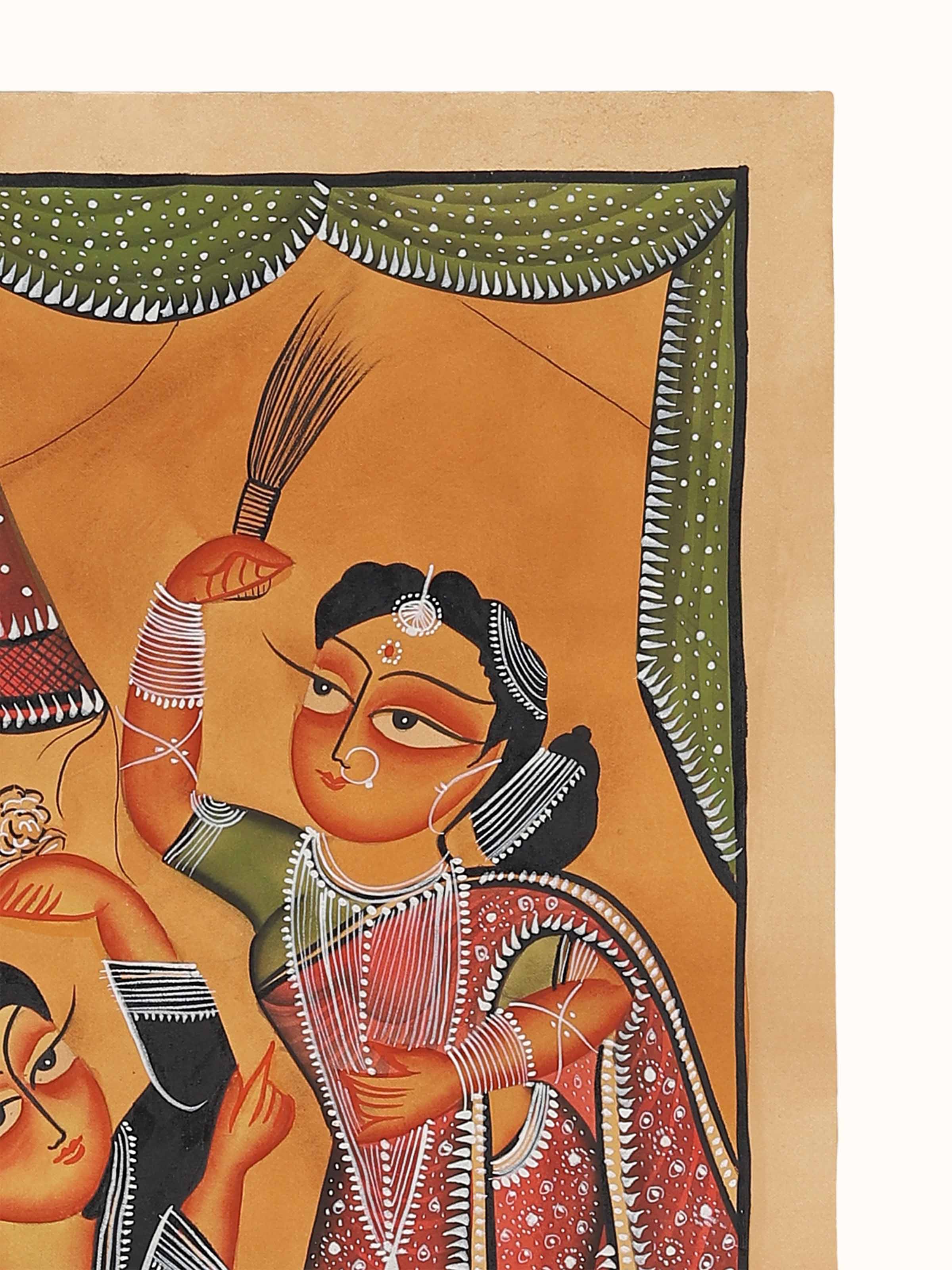 Babu Culture Kalighat Painting