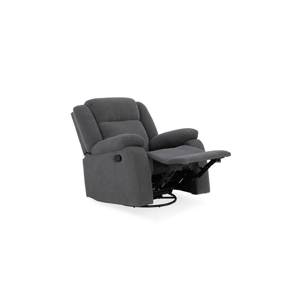 Avalon Fabric One Seater Manual Recliner in Grey Colour