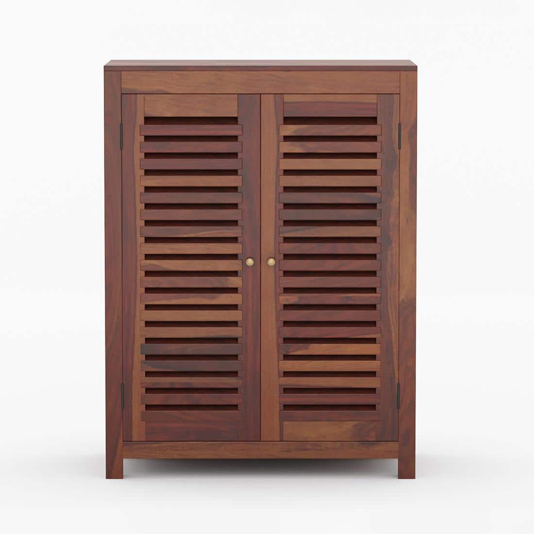 Dyson Shoe Rack Of 15 Pairs In Provincial Teak Color