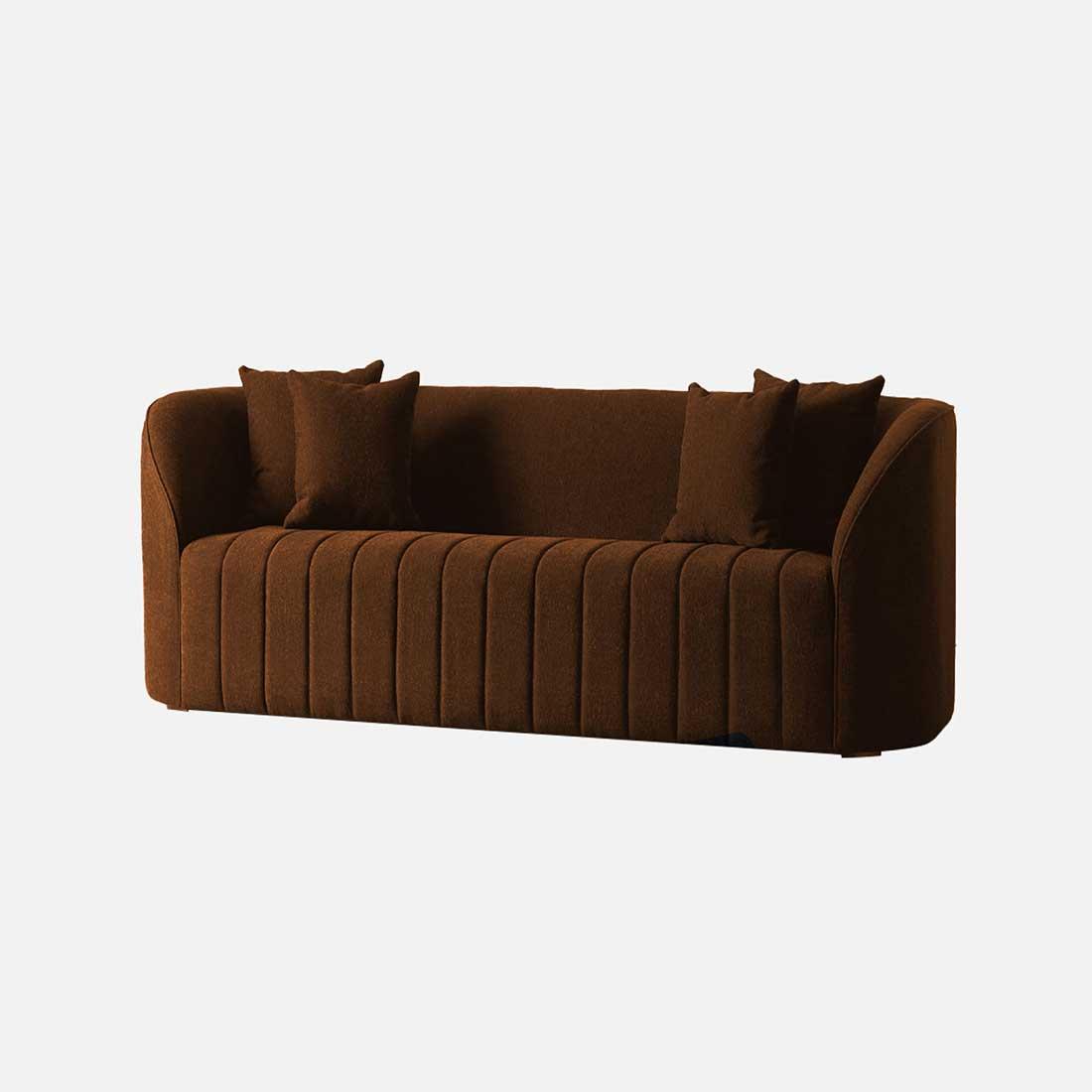 Baiwang Fabric Sofa (Brown)