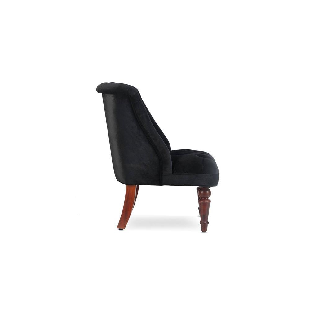 Seraphine Accent Chair - Black (Colour : black)