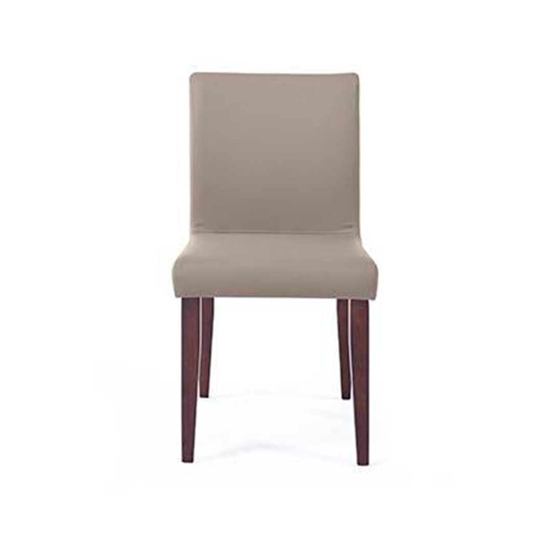 Murphy 4-To-6 Extendable - Persica 4 Seater Dining Table Set (Colour- Beige, Finish- Dark Walnut)