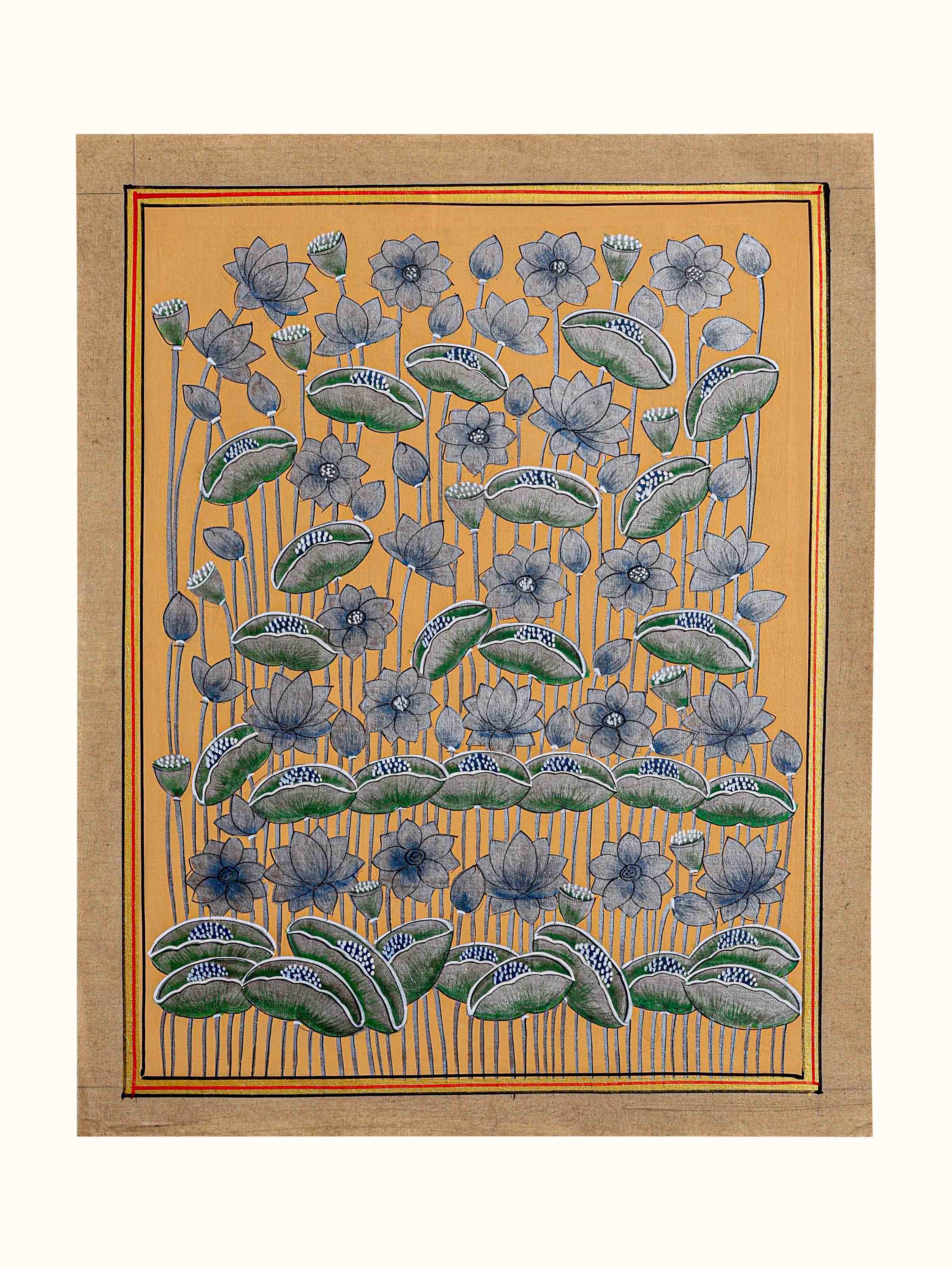 Kamal Talai Pichwai Painting