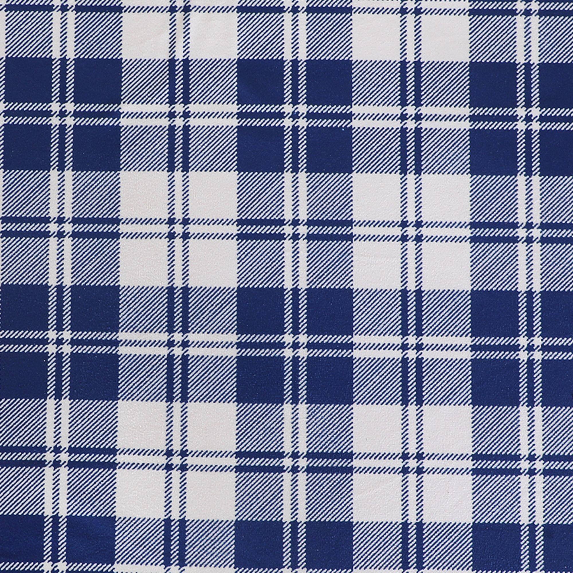 Harper Trunk In Blue Checks