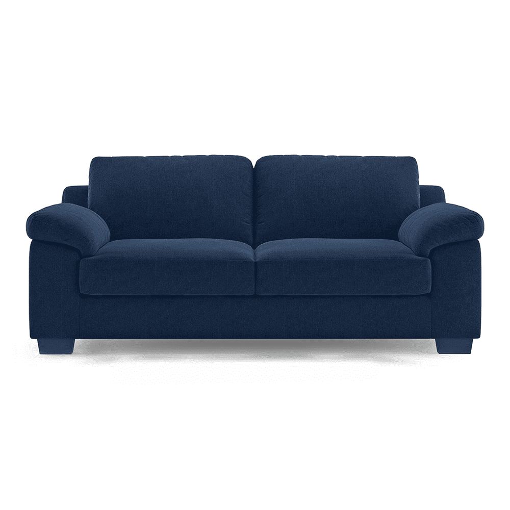 Esquel Premium 3 Seater Fabric Sofa in Lapis Blue Colour
