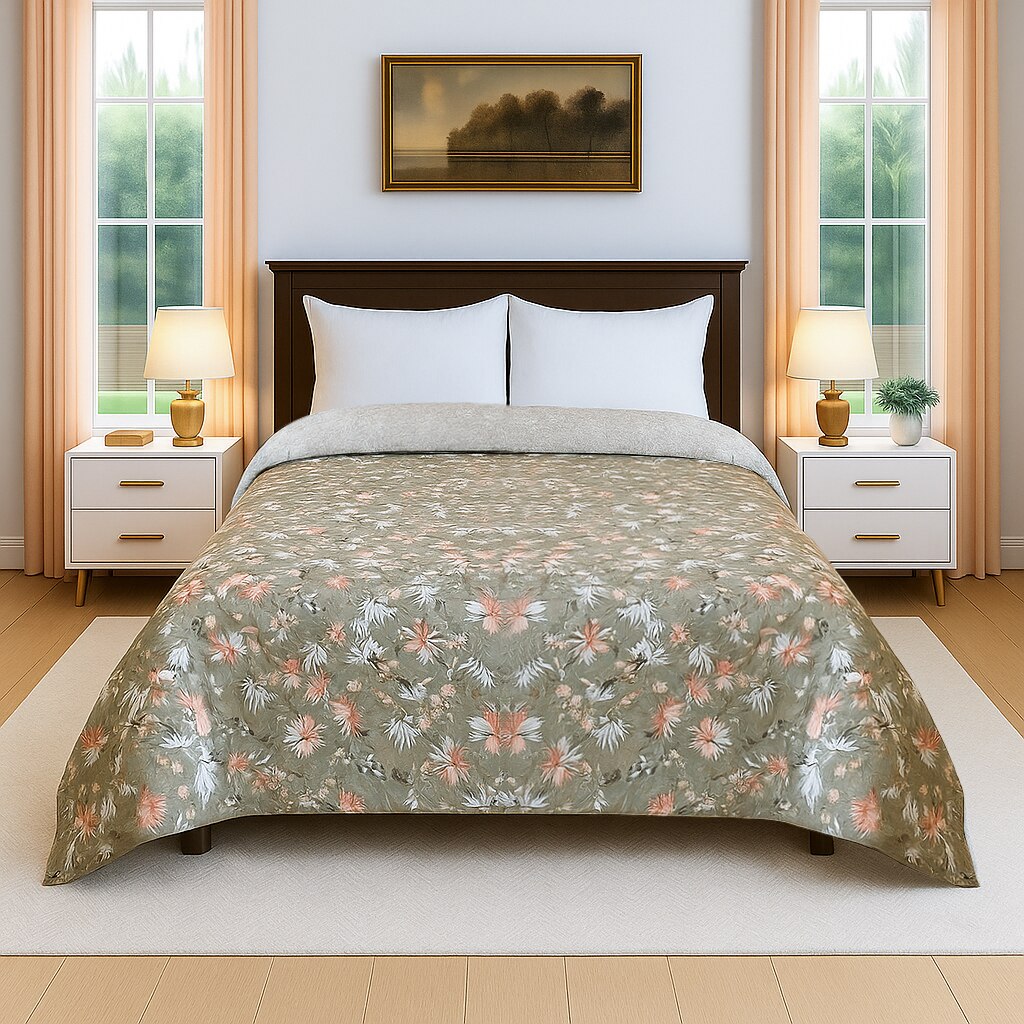 Soft,Luxurious, All Season & Cozy Double Bed Comforter