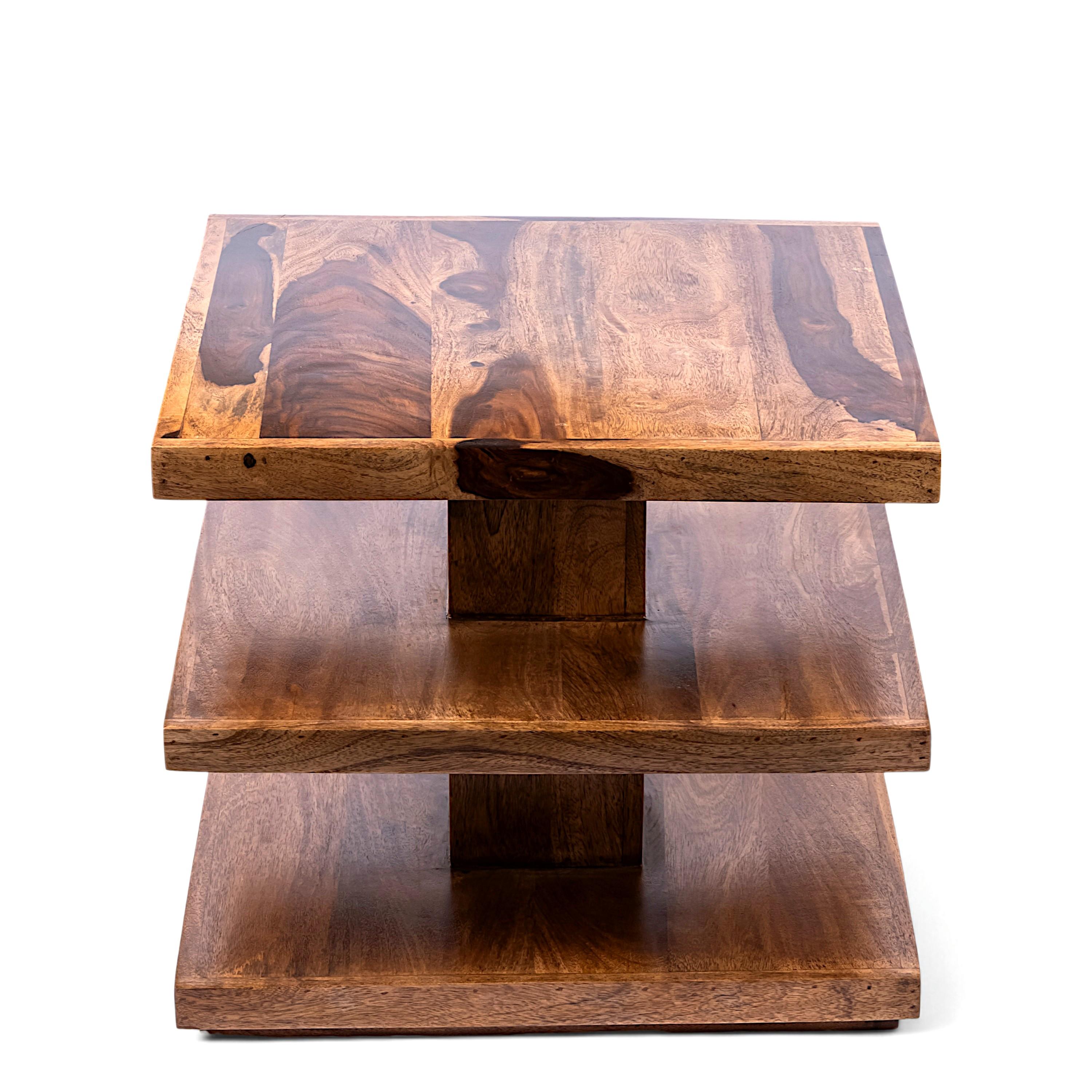 Thames Sheesham Wood Coffee Table In Teak Finish