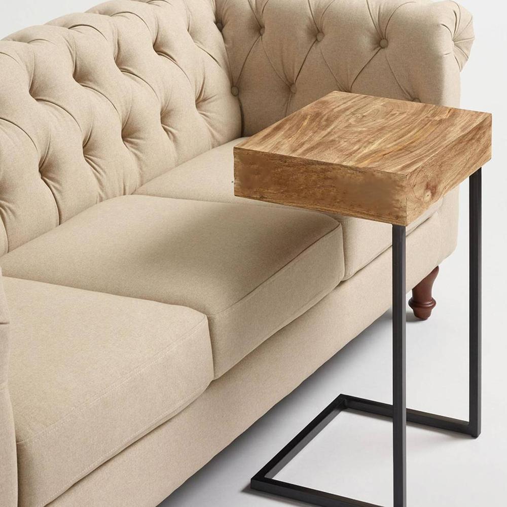 Shaunie Solid Wood Side Table