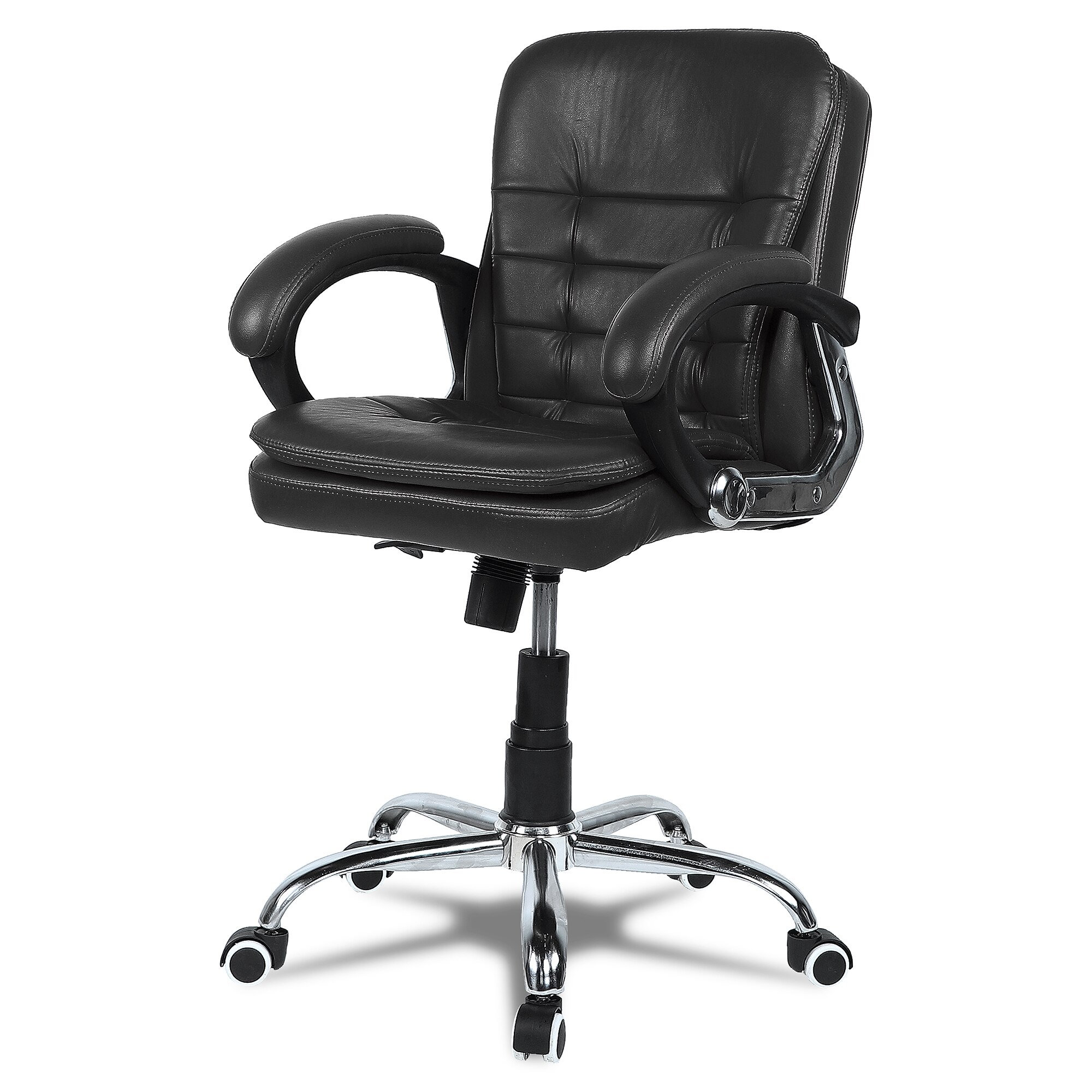 Veaoilaa Mid Back Executive Chair in Black Colour