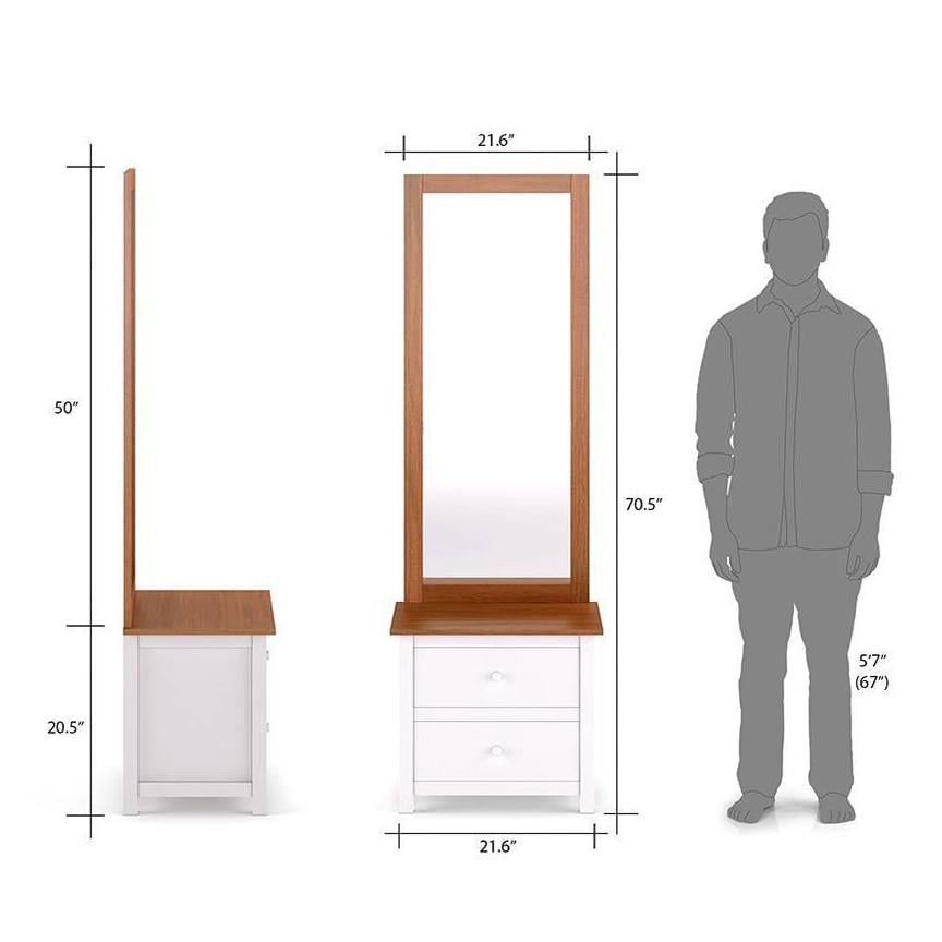 Evelyn Dressing Table With Mirror