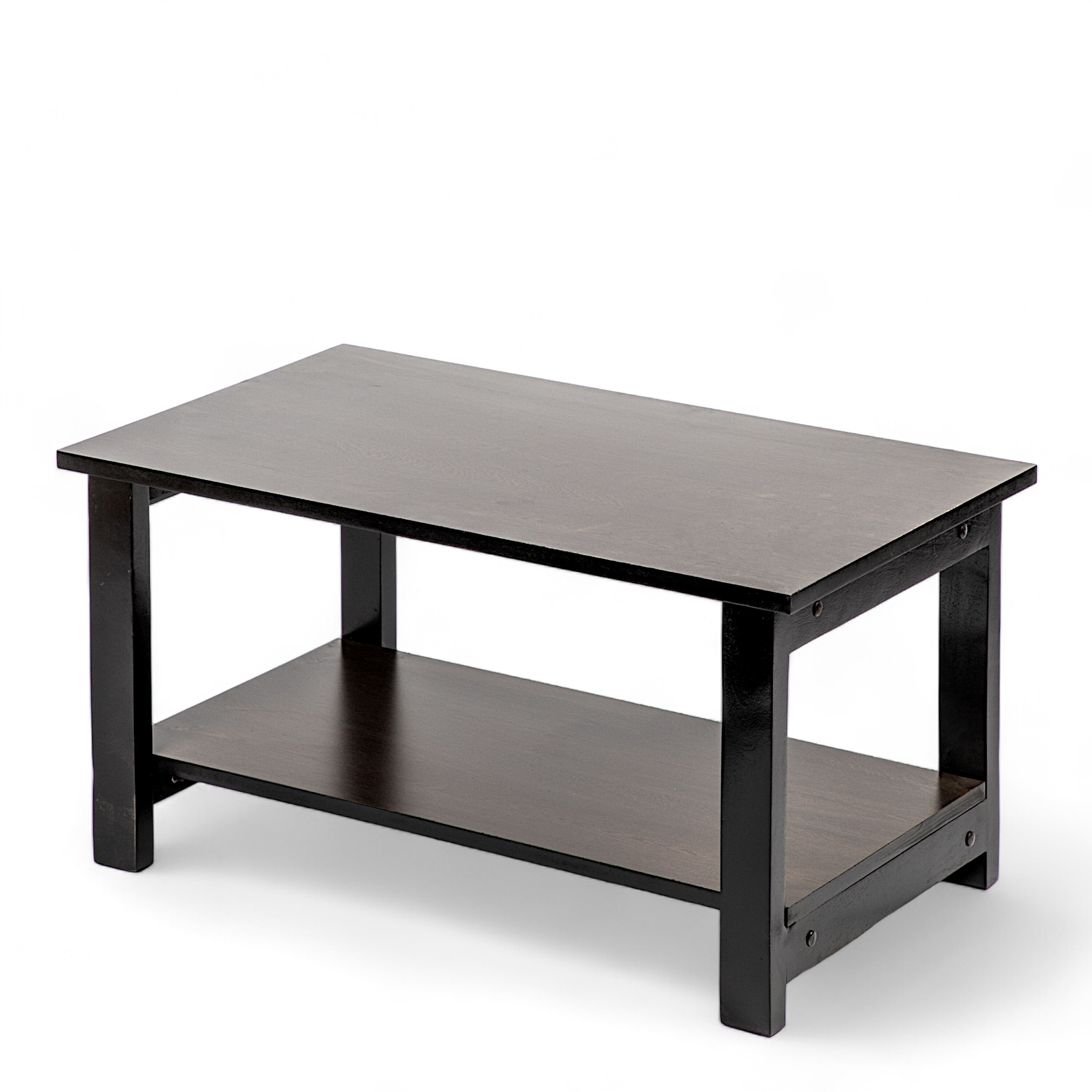 Boston Coffee Table - Dark Walnut Finish - Large