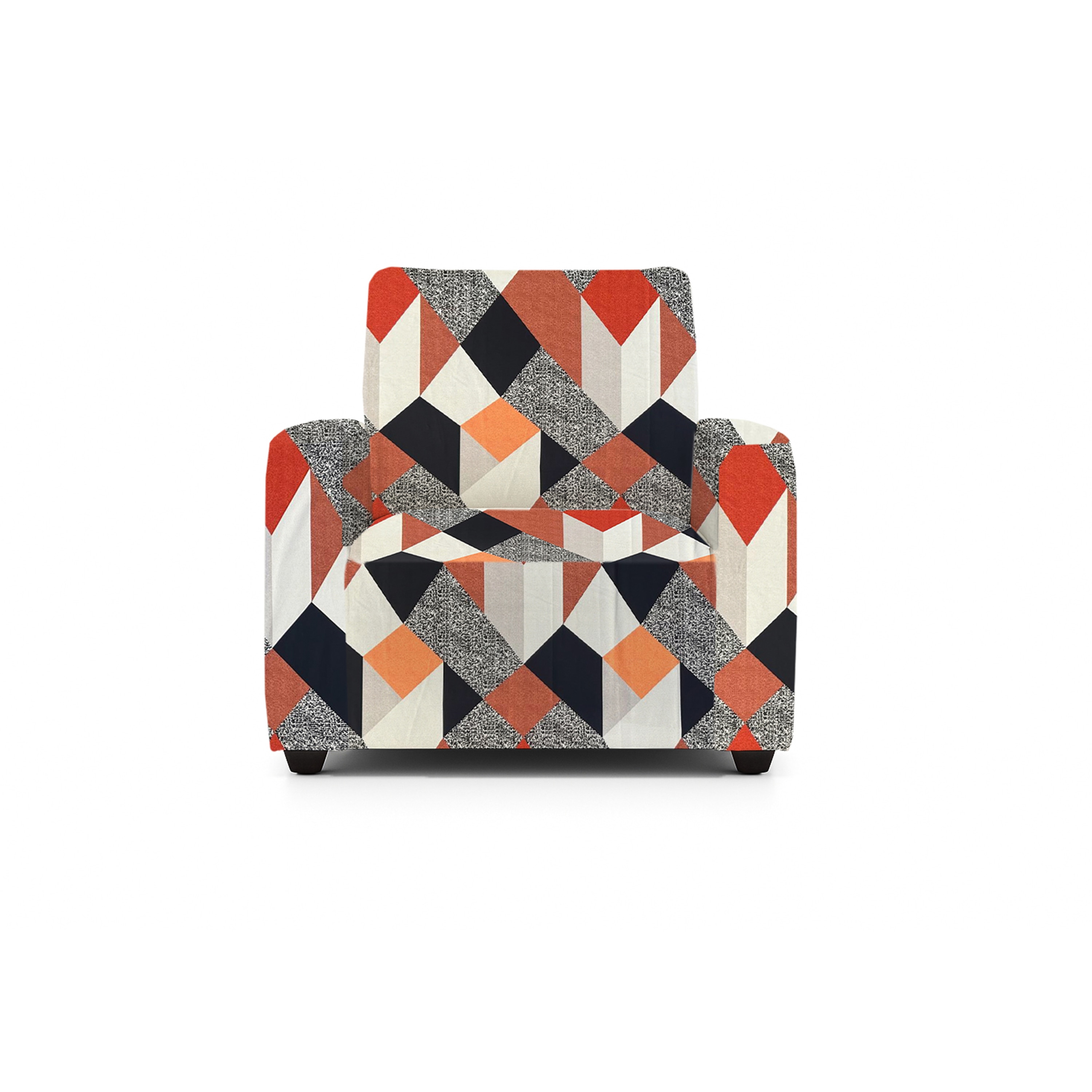 1 Seater Multicheck Sofa Cover