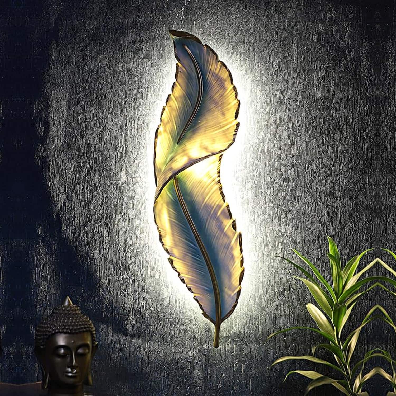 Eliante Patta Wall Light With Inbuilt Led In White Colour