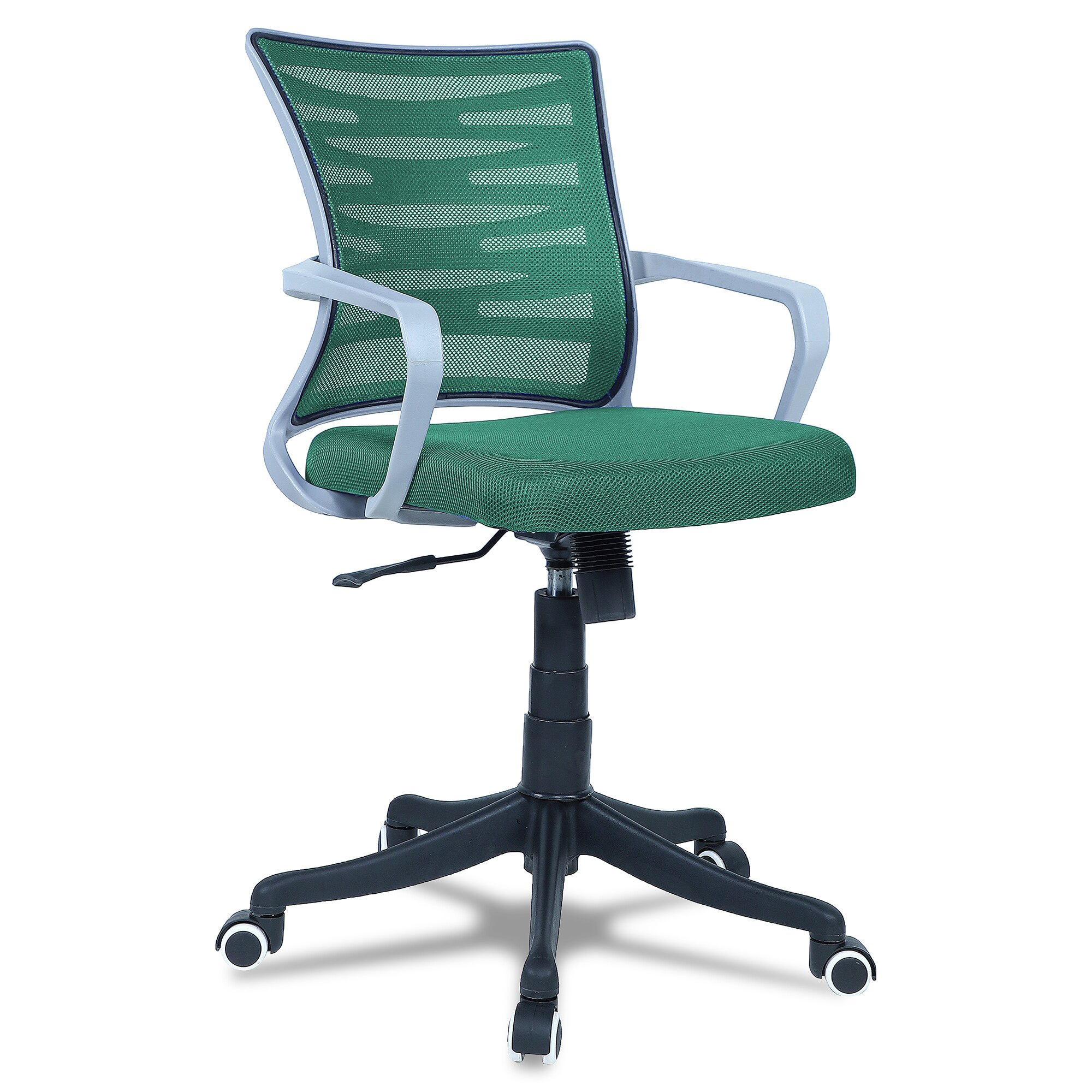 Xxeana Mid Back Ergonomic Chair in Dark Green Colour