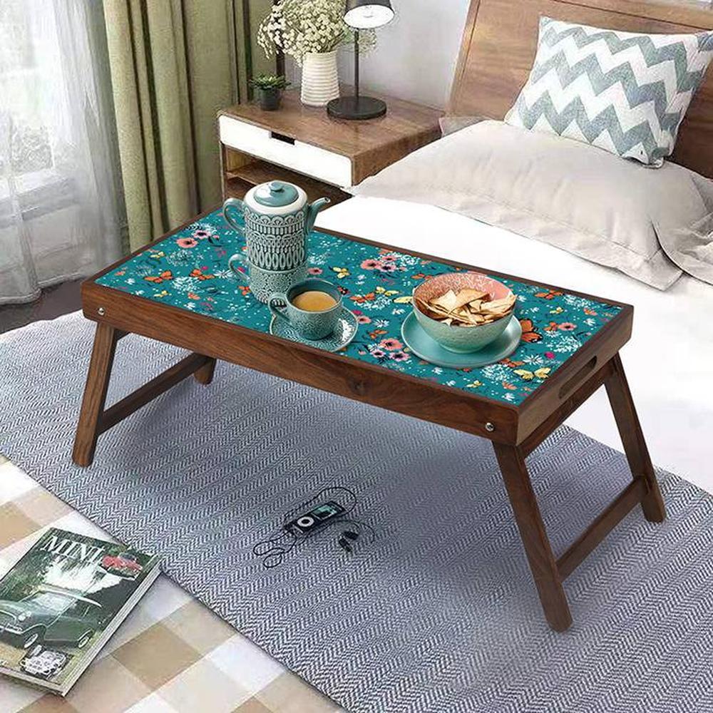 Blue Floral   and Serving Tray  Multicolour
