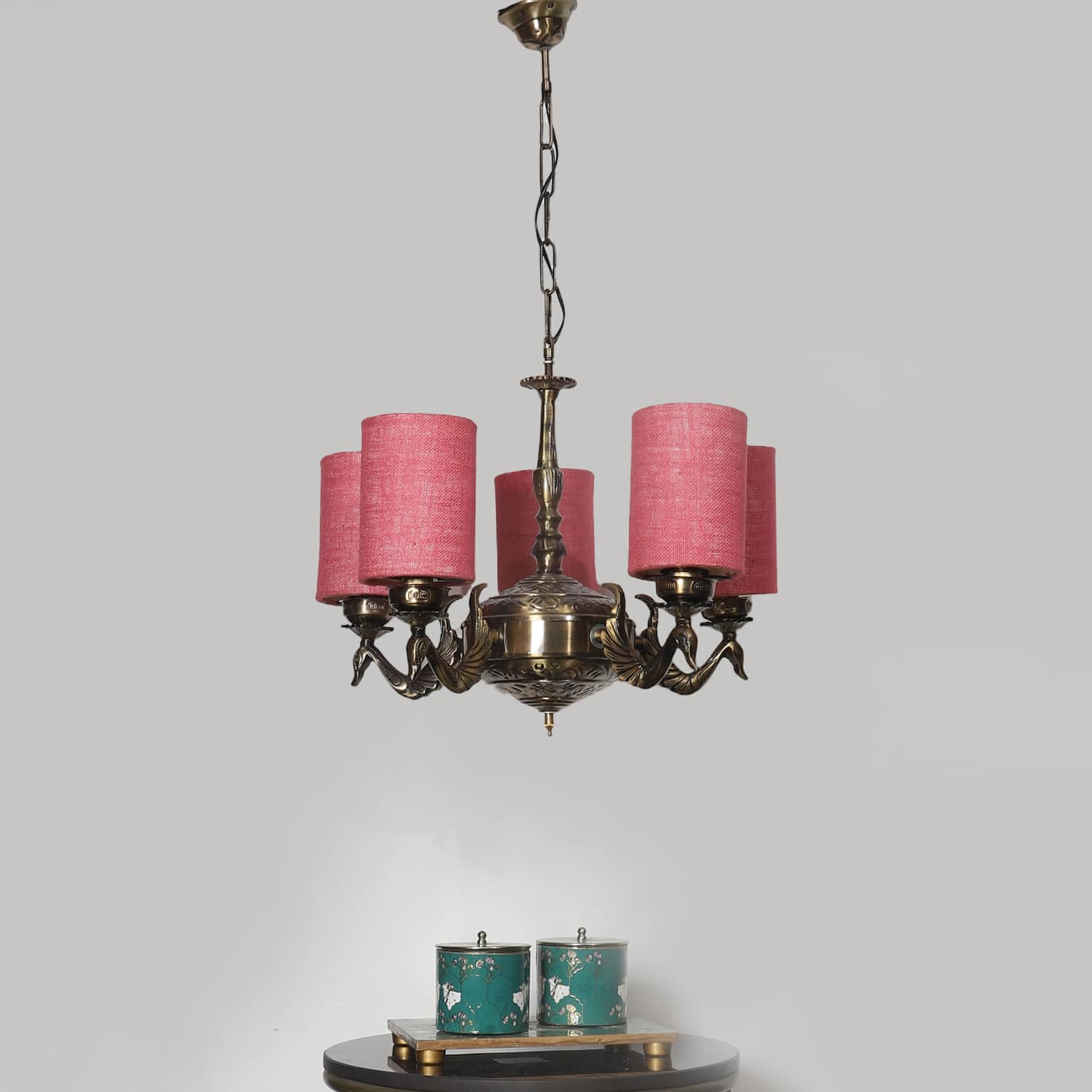 Devansh Solid Wood Electric Wall Light in Multi Colour with Multi Shade Count of 1 Light