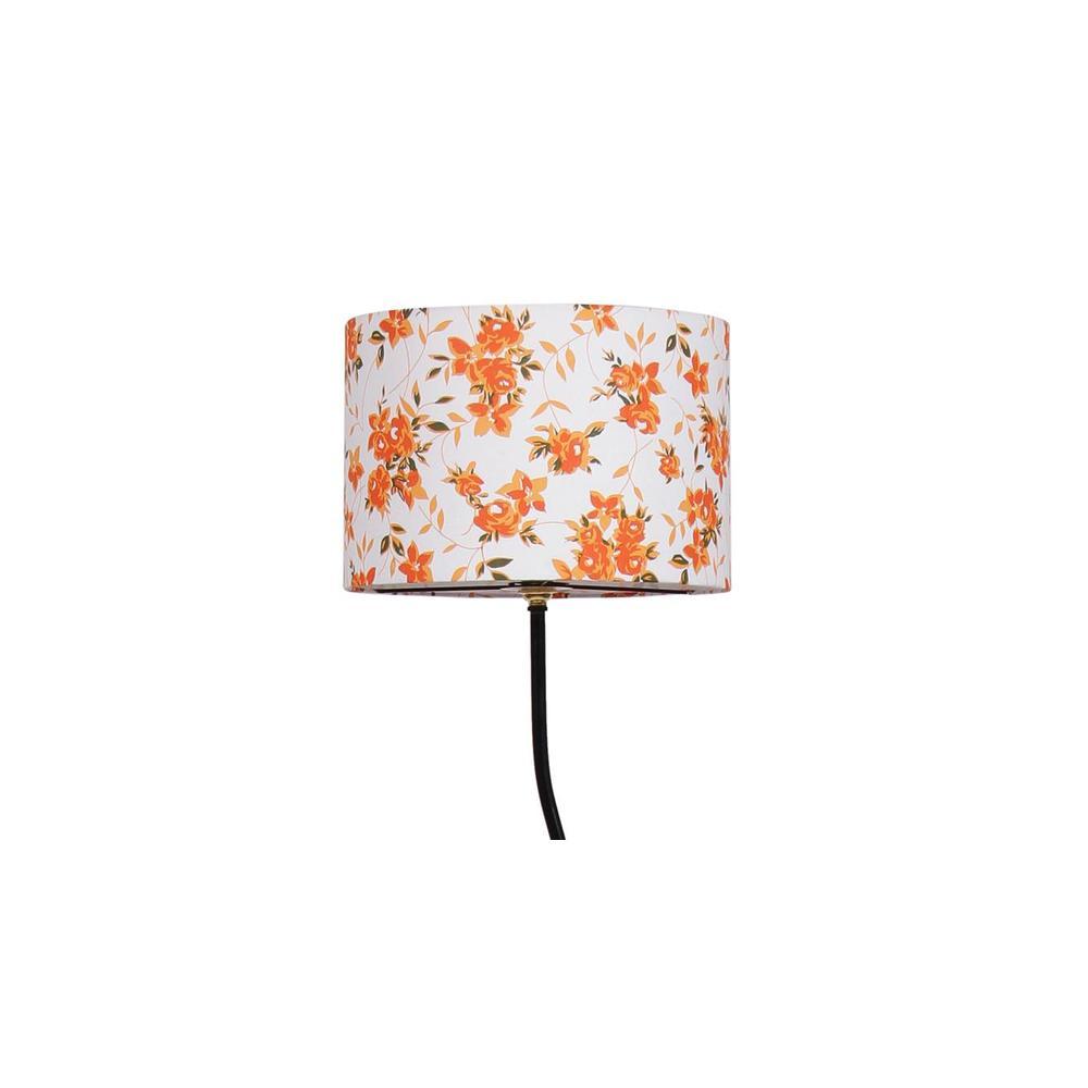 Dorothy Multicolour Cotton Shade Floor Lamp