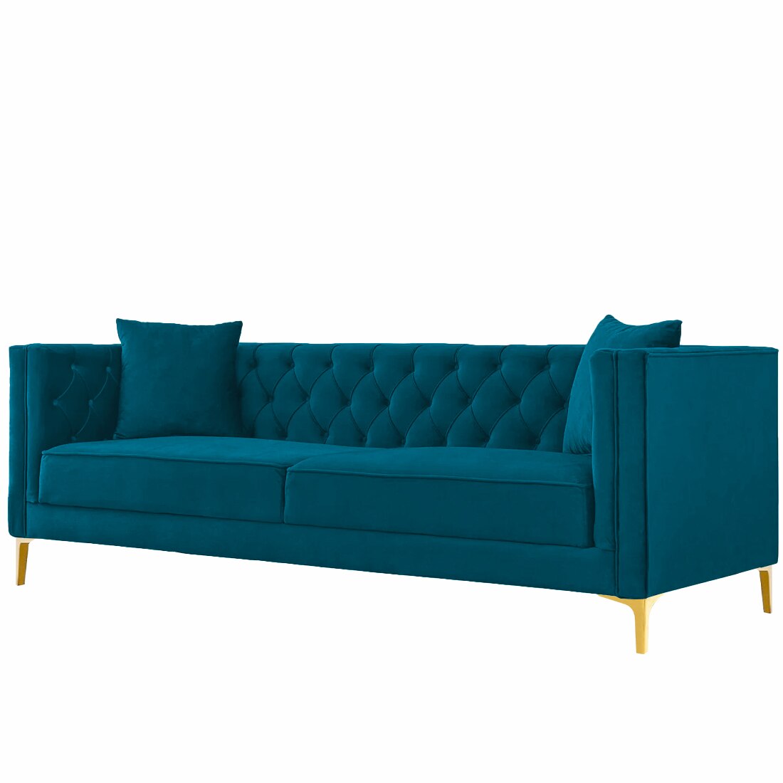Haruko Fabric Sofa - Blue