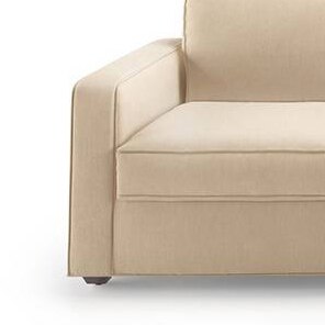 Apollo Compact Sofa (Colour : Birch Beige, Cushion : Soft, Back