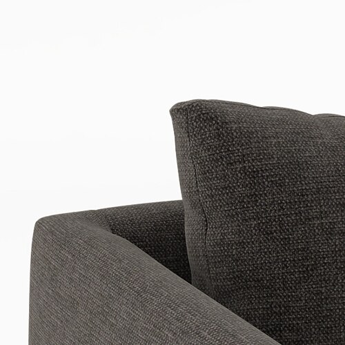 Florence Compact Sofa Set (Colour : Smoke Grey , Seater : 2+1+1)