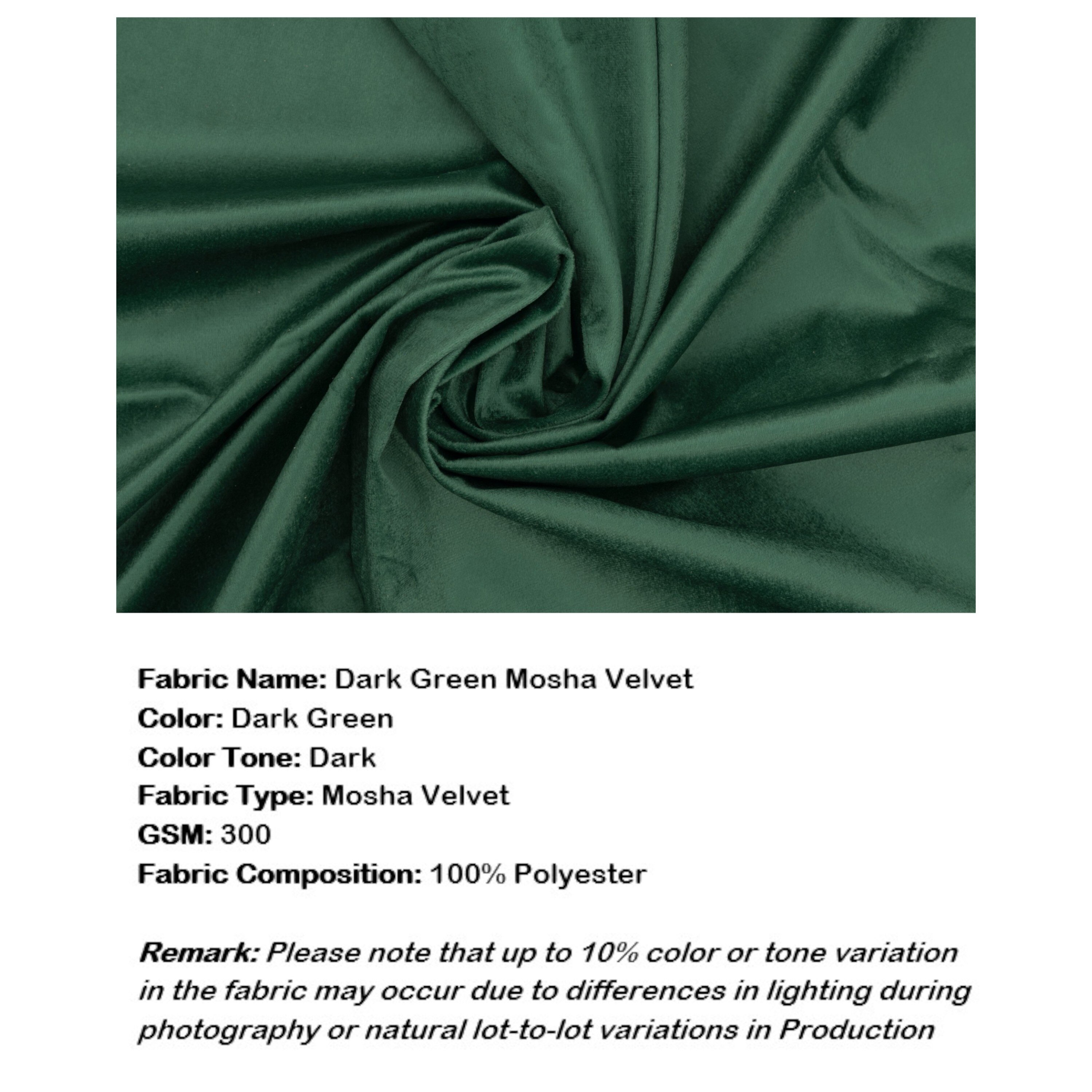 Zenith Sheesham Wood Accent 2 Seater Bench   In Green Cotton Velvet