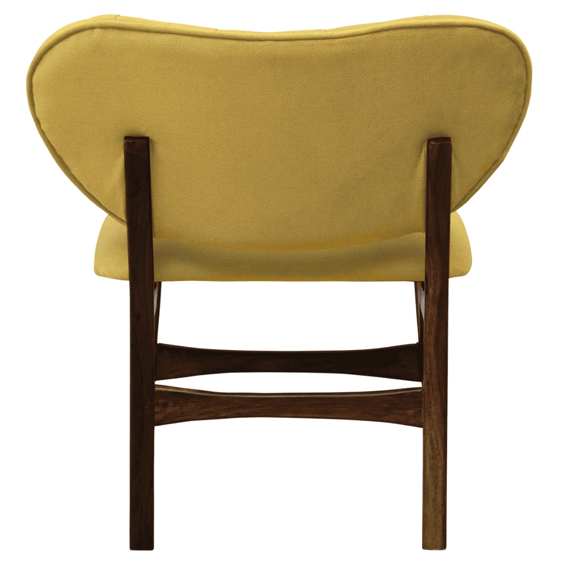 Twilight Yellow Fabric Accent Chair