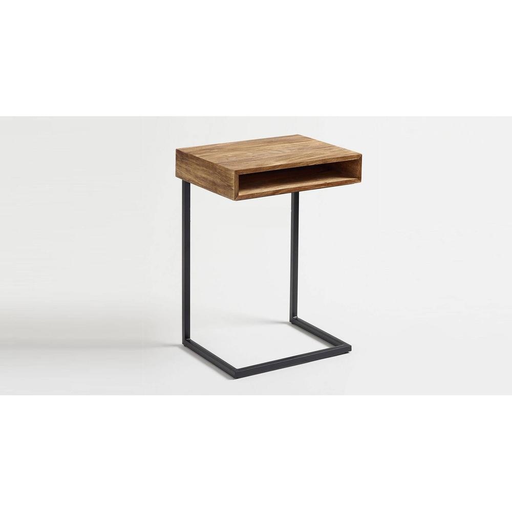 Shaunie Solid Wood Side Table