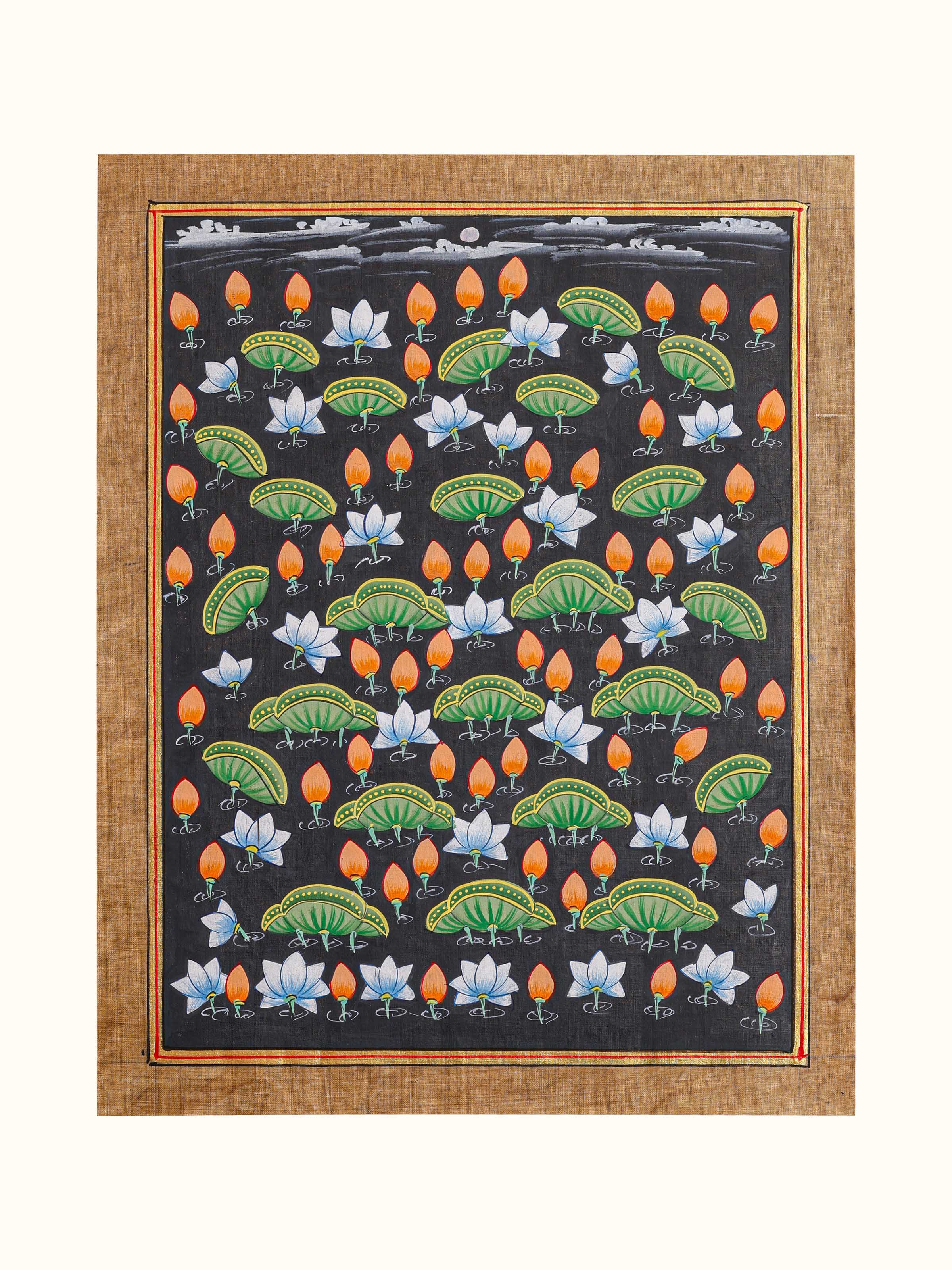Kamal Talai Pichwai Painting